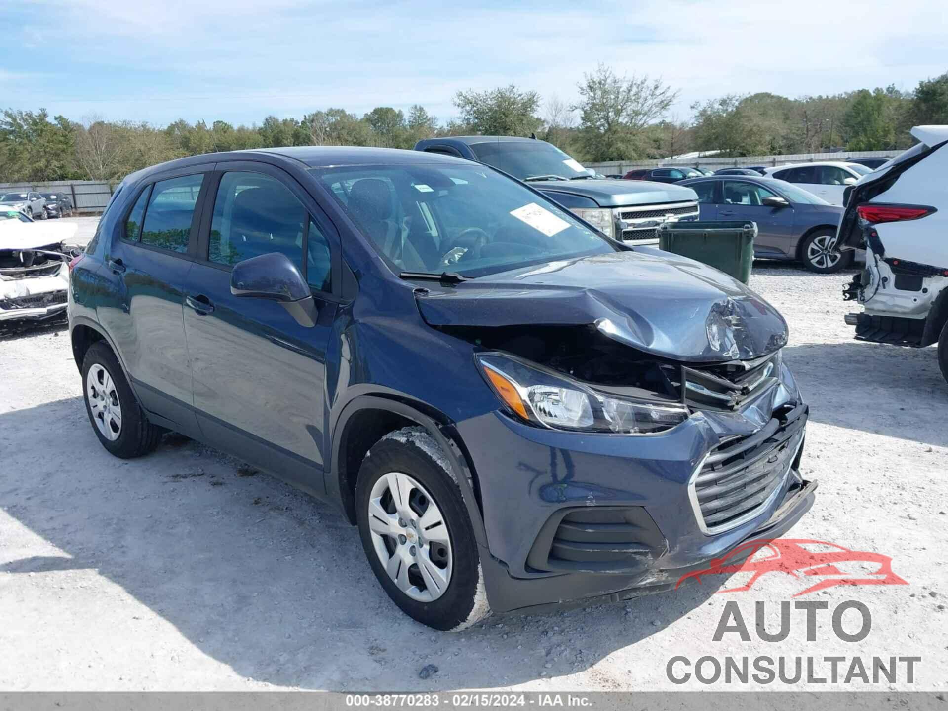 CHEVROLET TRAX 2018 - 3GNCJKSBXJL155834