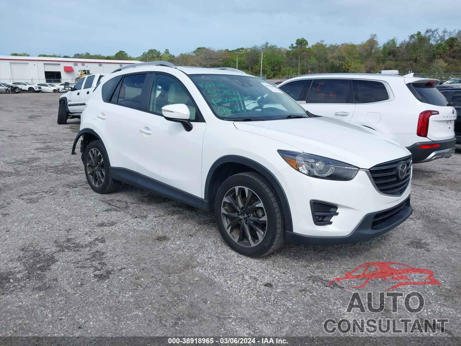 MAZDA CX-5 2016 - JM3KE4DY3G0661492