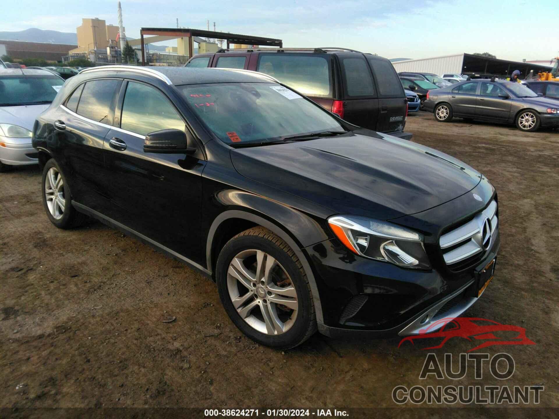 MERCEDES-BENZ GLA 250 2016 - WDCTG4GBXGJ235754