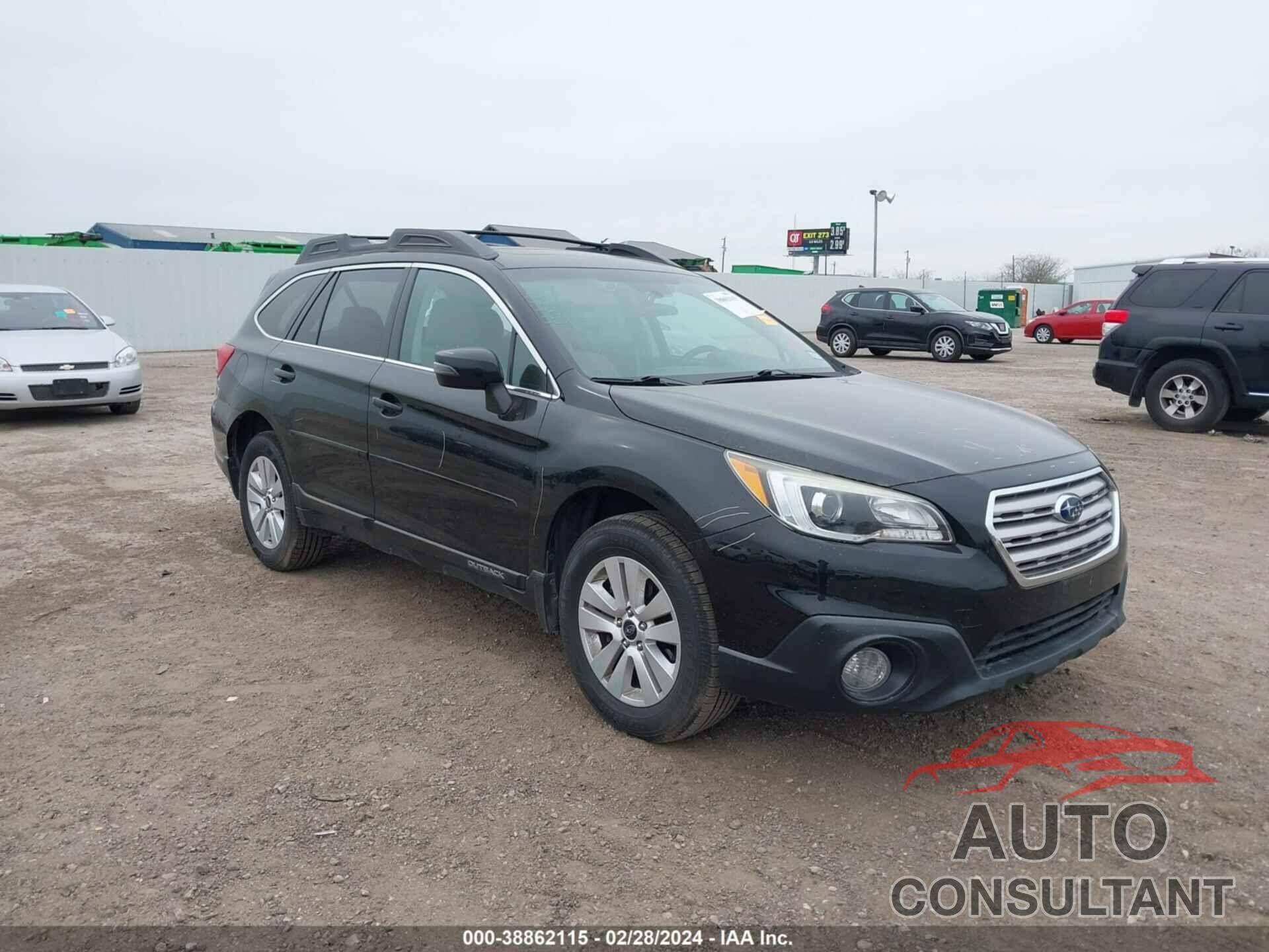 SUBARU OUTBACK 2016 - 4S4BSBHC2G3322818