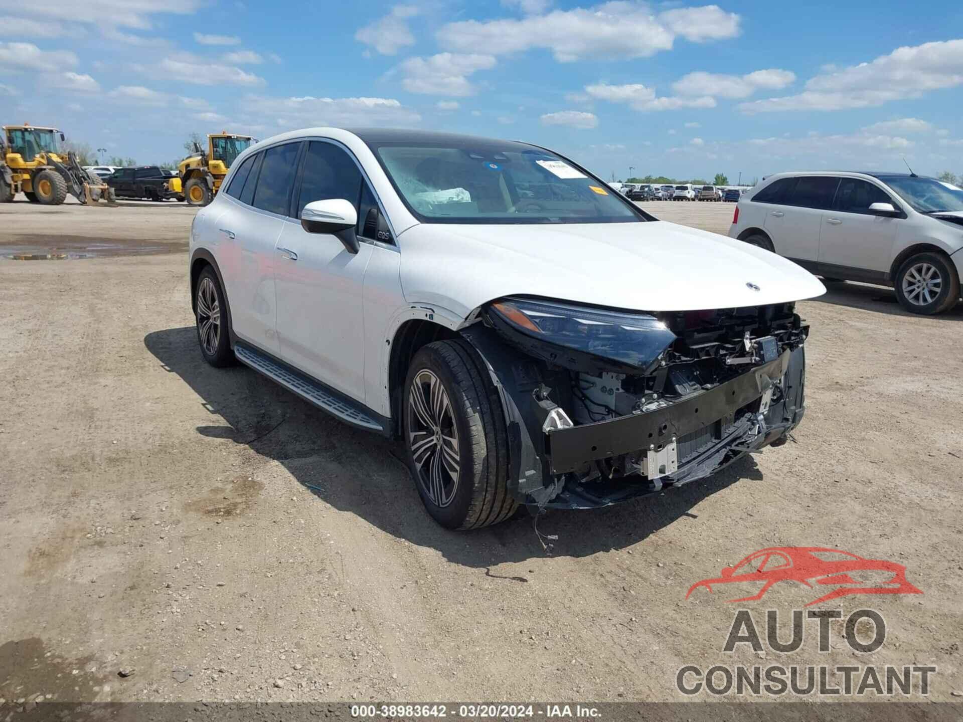 MERCEDES-BENZ EQS 450 SUV 2023 - 4JGDM2DB8PA019859