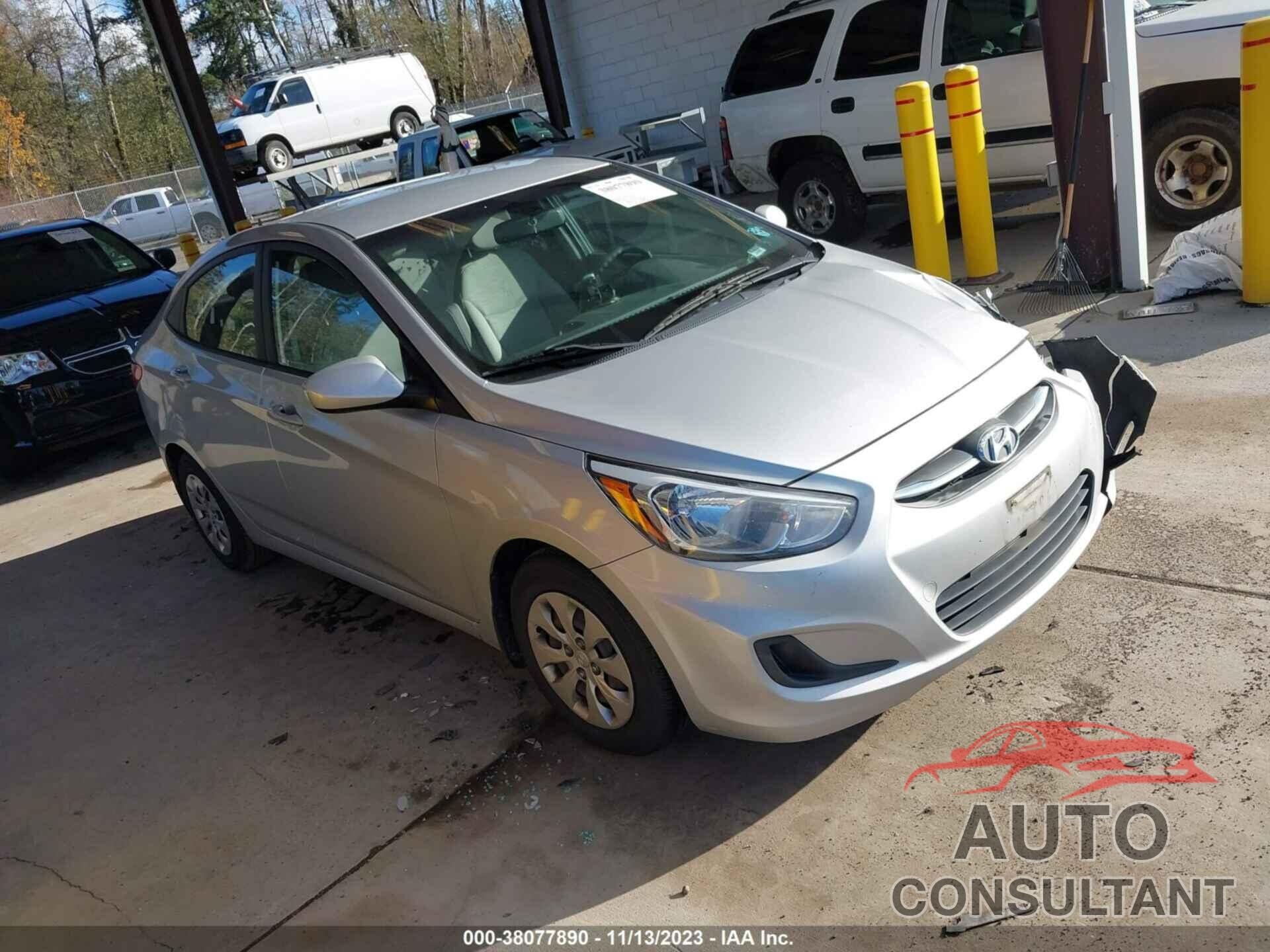 HYUNDAI ACCENT 2016 - KMHCT4AE4GU150312