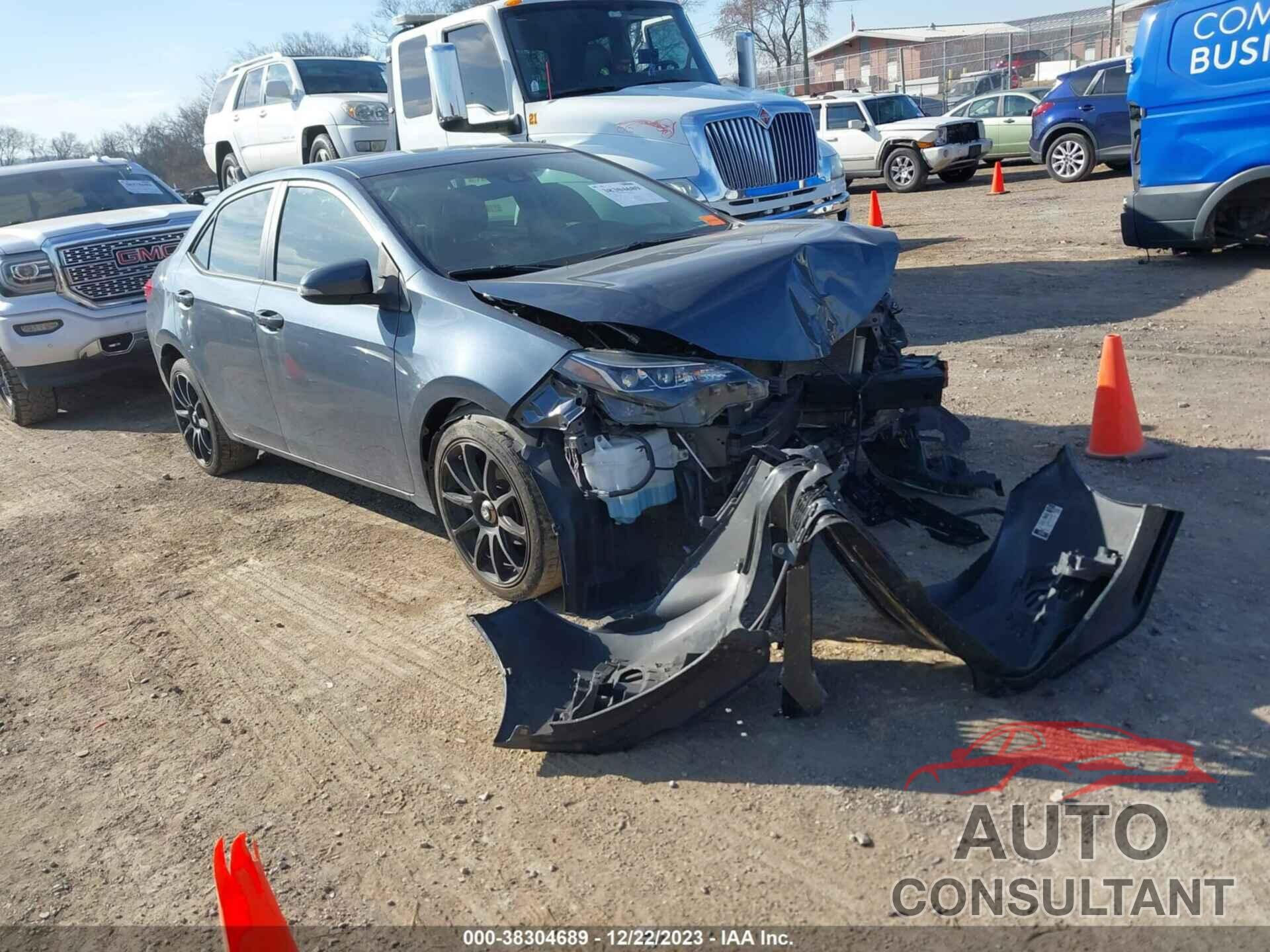 TOYOTA COROLLA 2019 - 2T1BURHE7KC170463