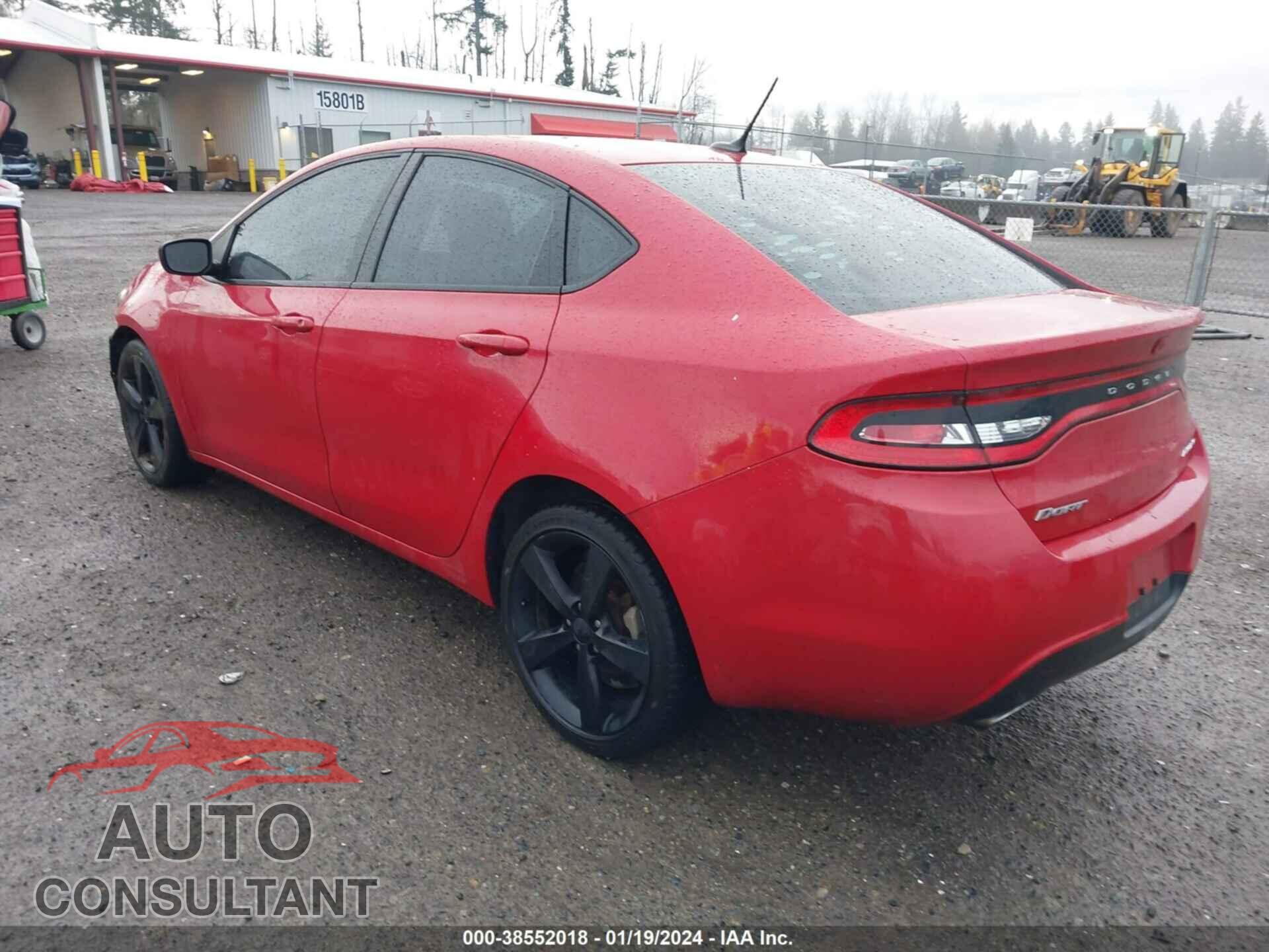 DODGE DART 2016 - 1C3CDFBB2GD515771