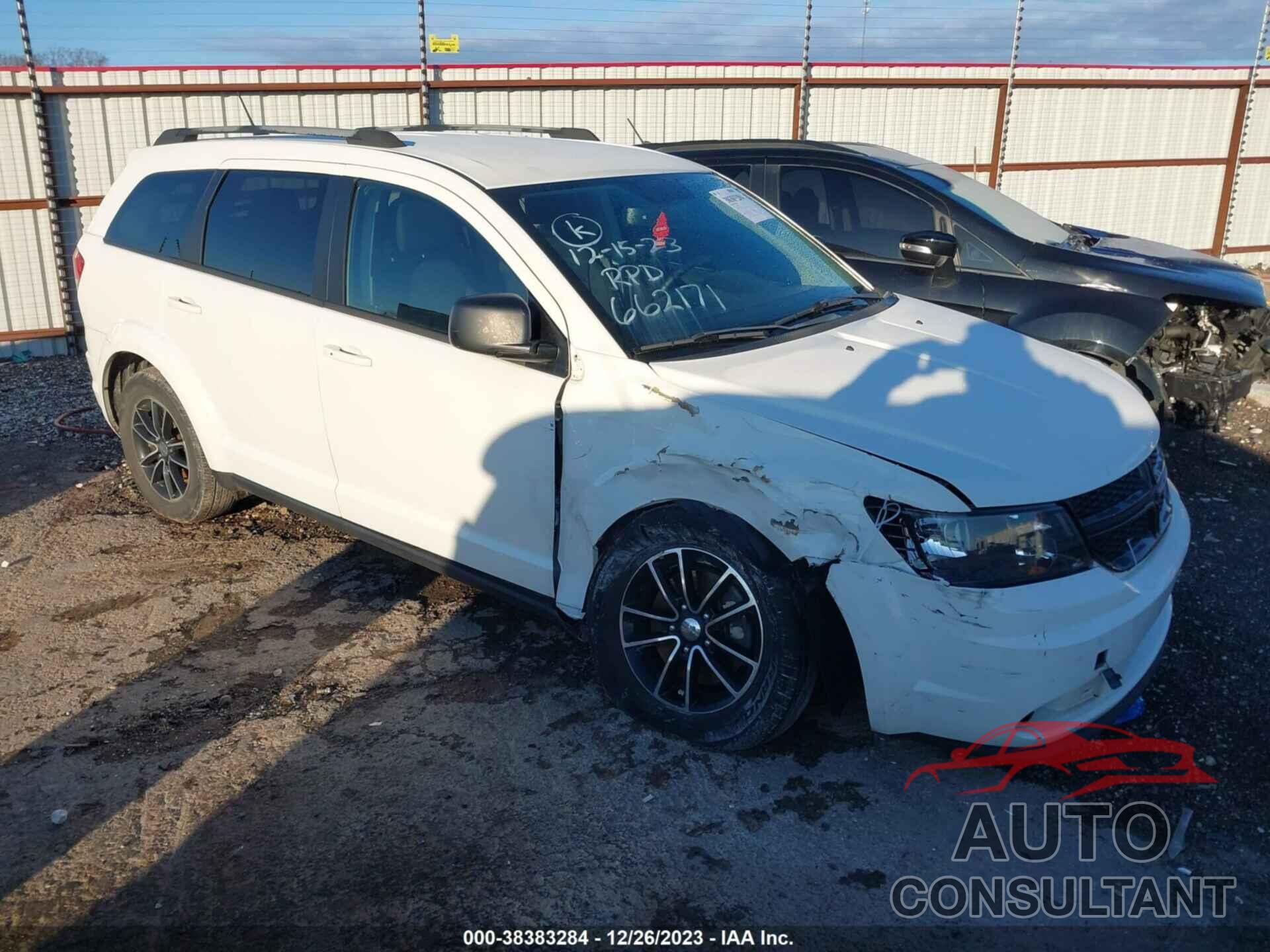 DODGE JOURNEY 2017 - 3C4PDCABXHT662171
