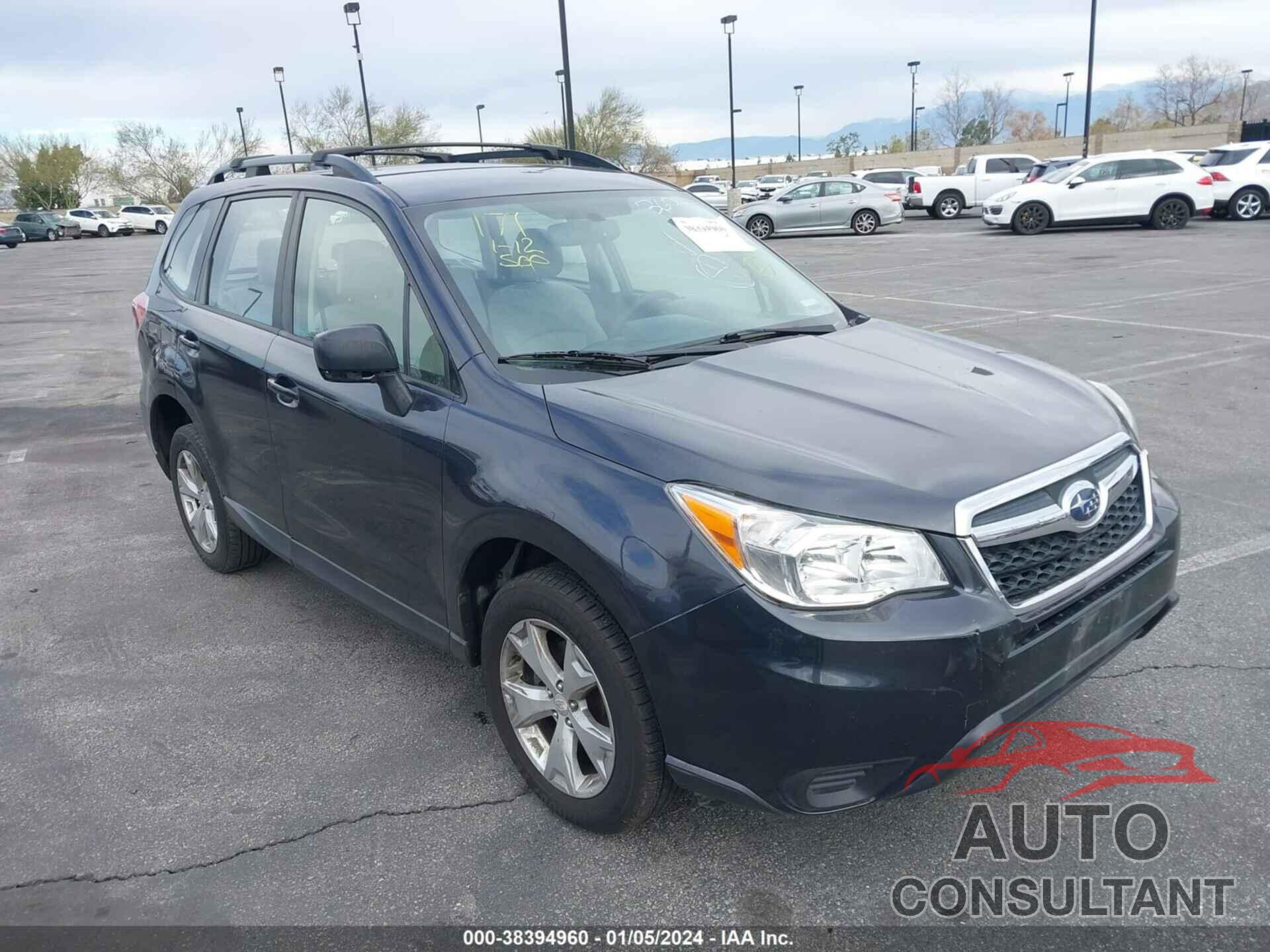 SUBARU FORESTER 2016 - JF2SJABC6GH468721