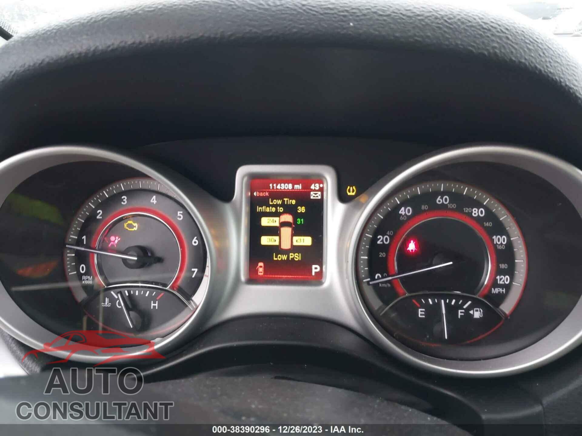 DODGE JOURNEY 2017 - 3C4PDCBG8HT531993