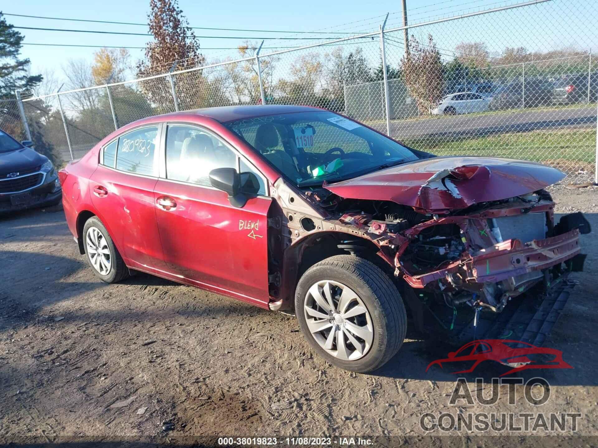 SUBARU IMPREZA 2019 - 4S3GKAA65K3606929