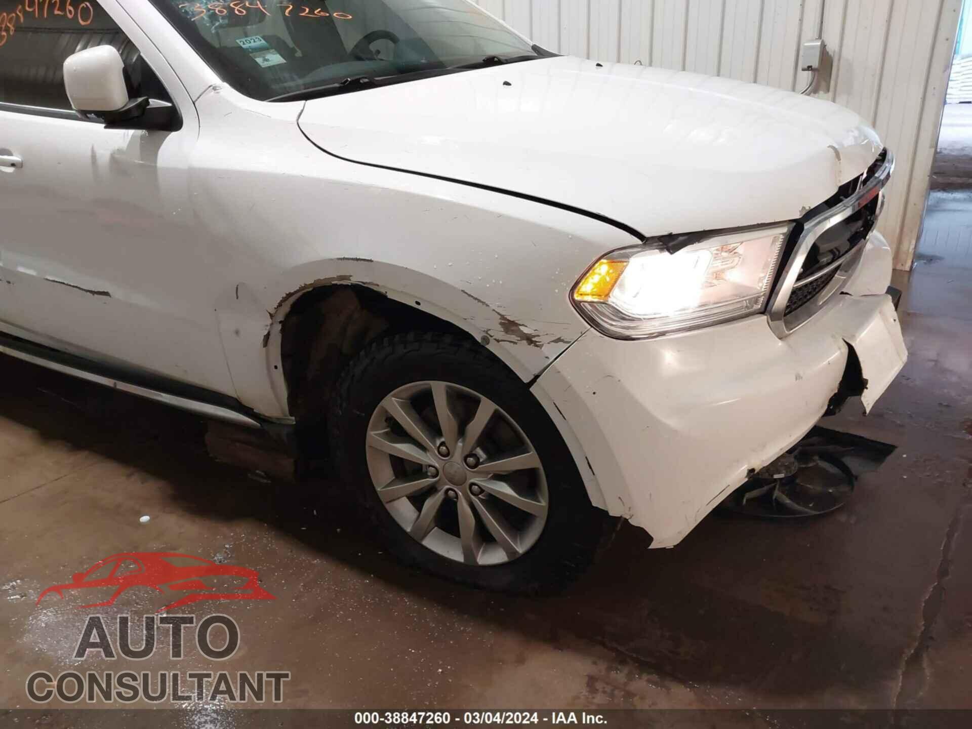 DODGE DURANGO 2017 - 1C4RDJAG5HC829430