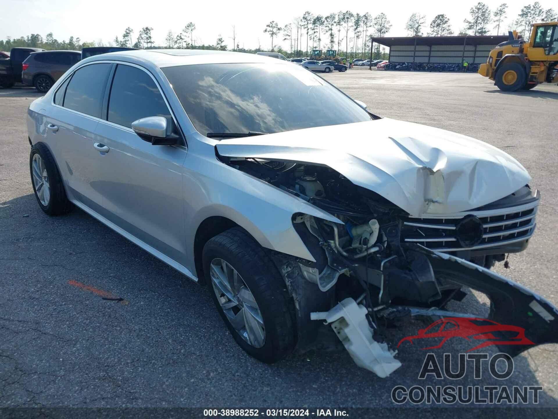 VOLKSWAGEN PASSAT 2018 - 1VWBA7A38JC049189