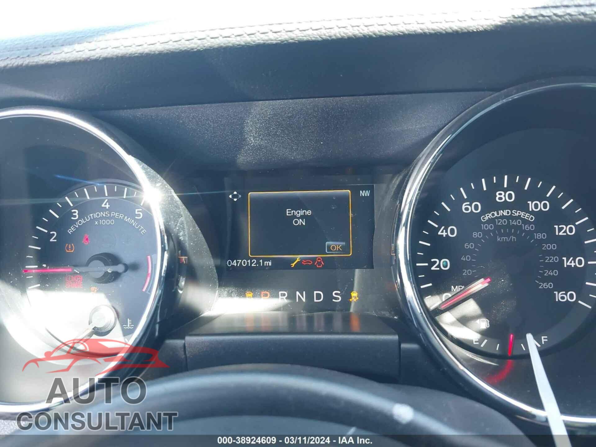 FORD MUSTANG 2017 - 1FA6P8TH9H5213751