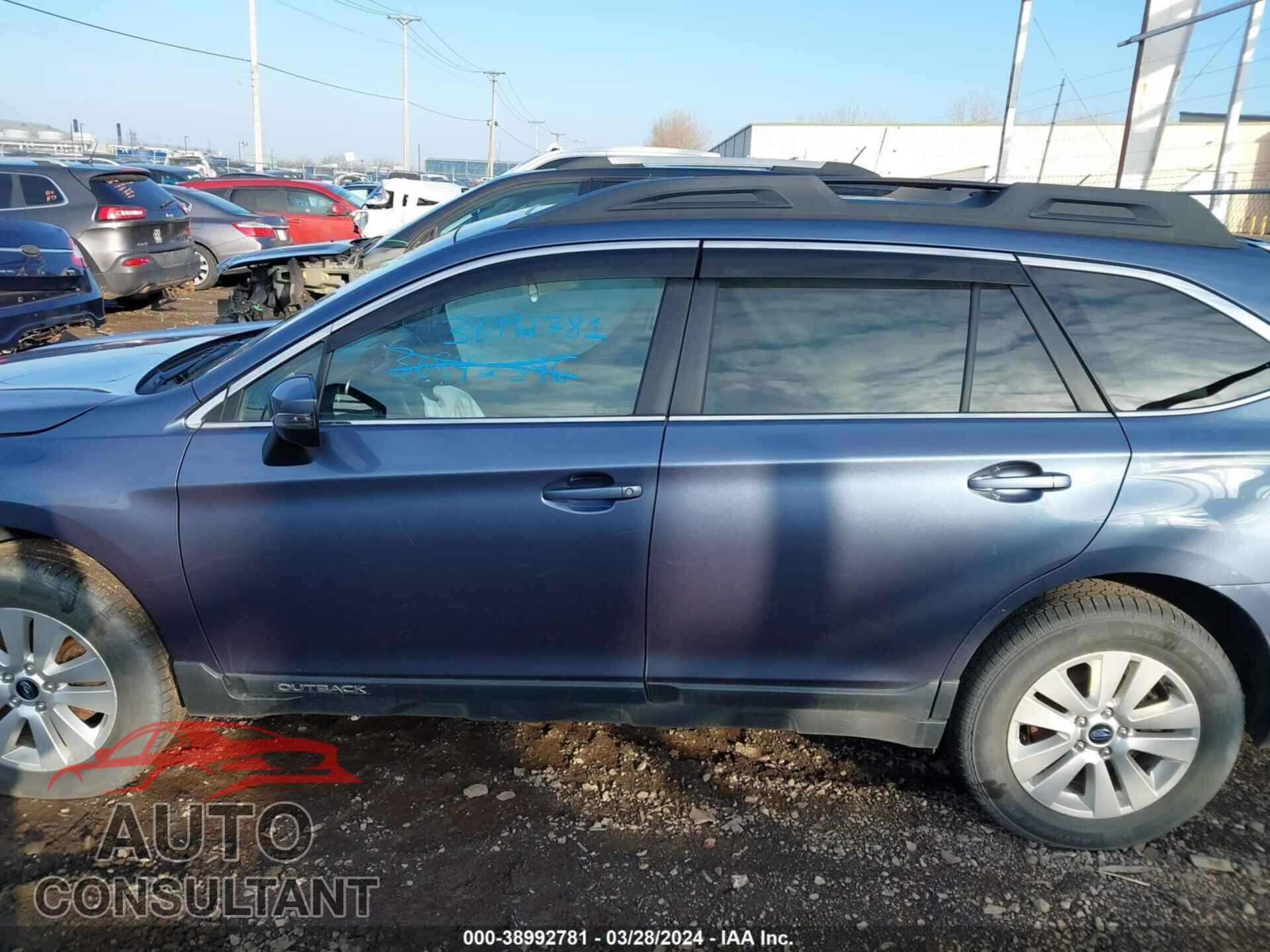 SUBARU OUTBACK 2017 - 4S4BSAHC3H3429520