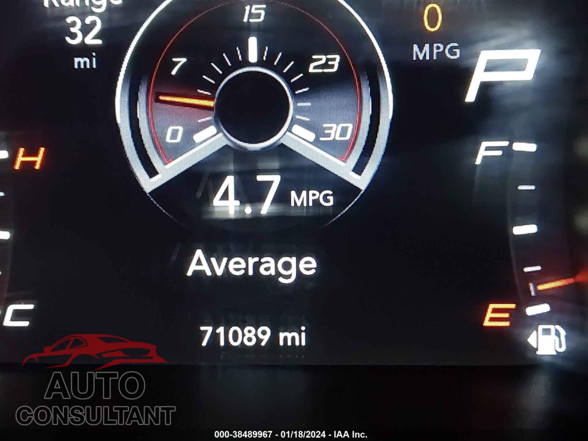 DODGE CHARGER 2019 - 2C3CDXCT1KH511168