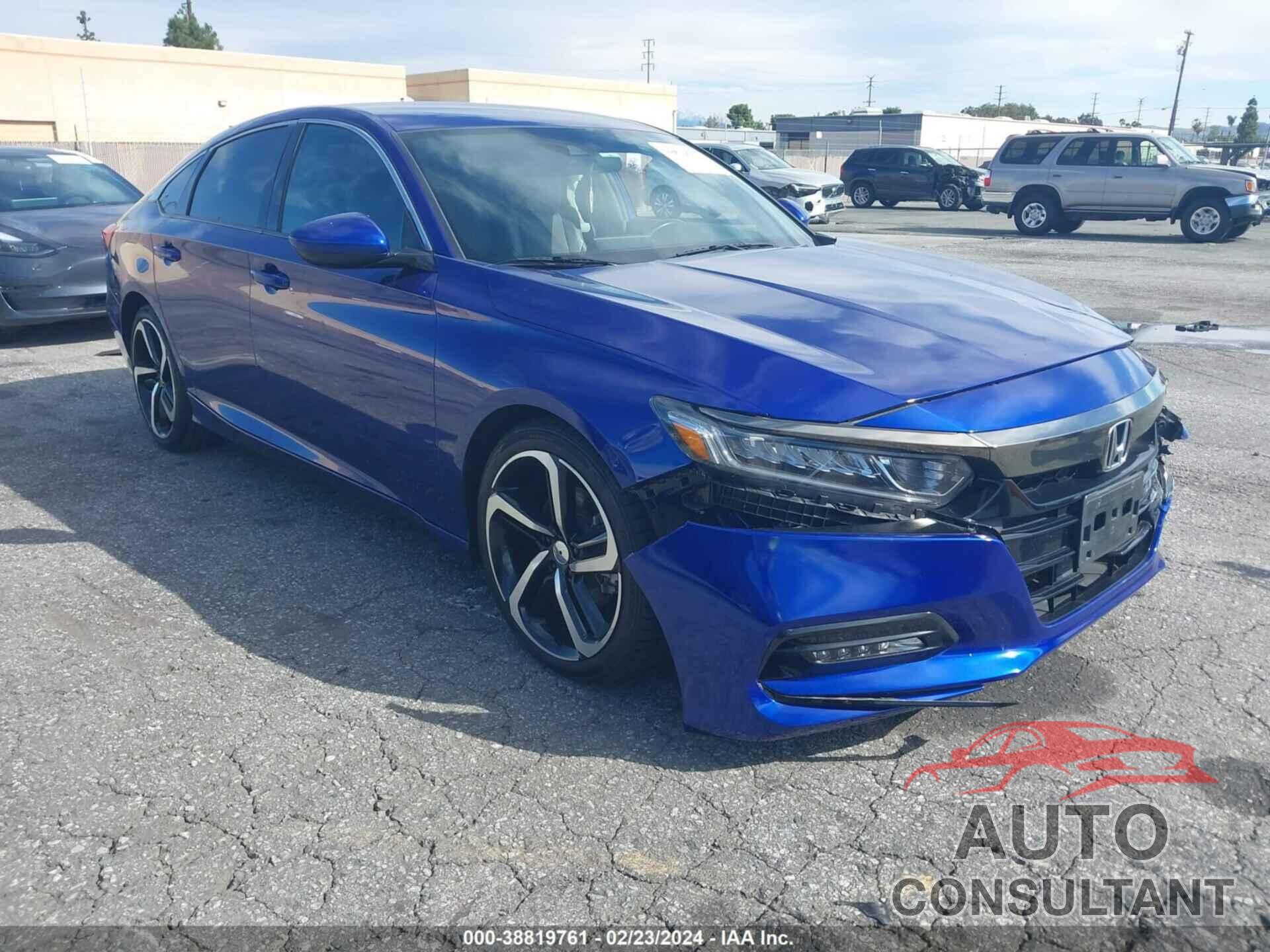 HONDA ACCORD 2018 - 1HGCV1F34JA214167