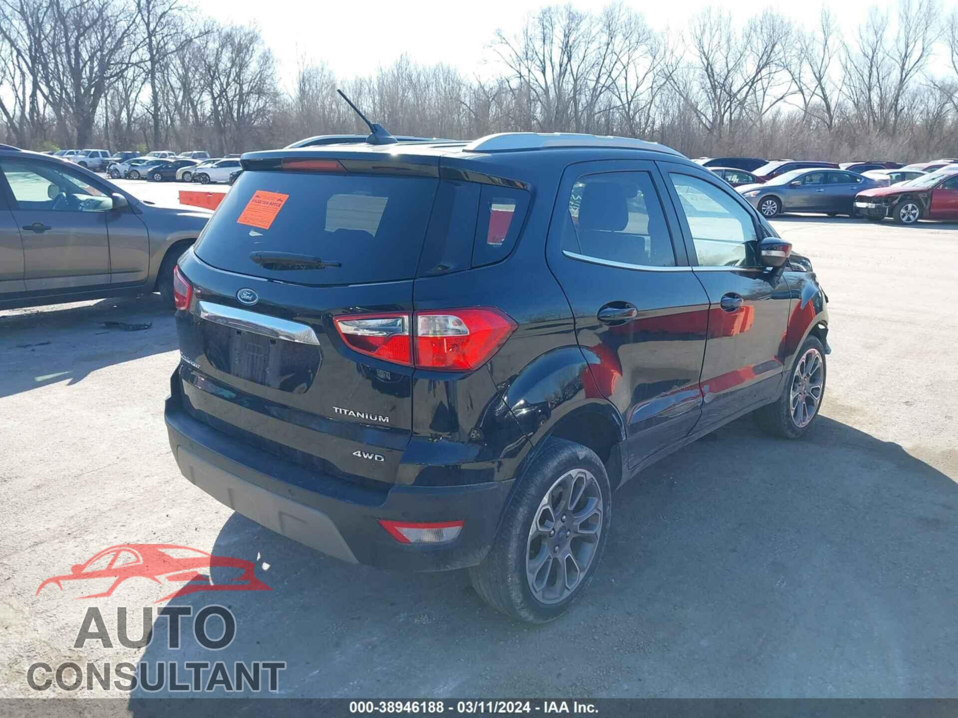 FORD ECOSPORT 2021 - MAJ6S3KL0MC435320