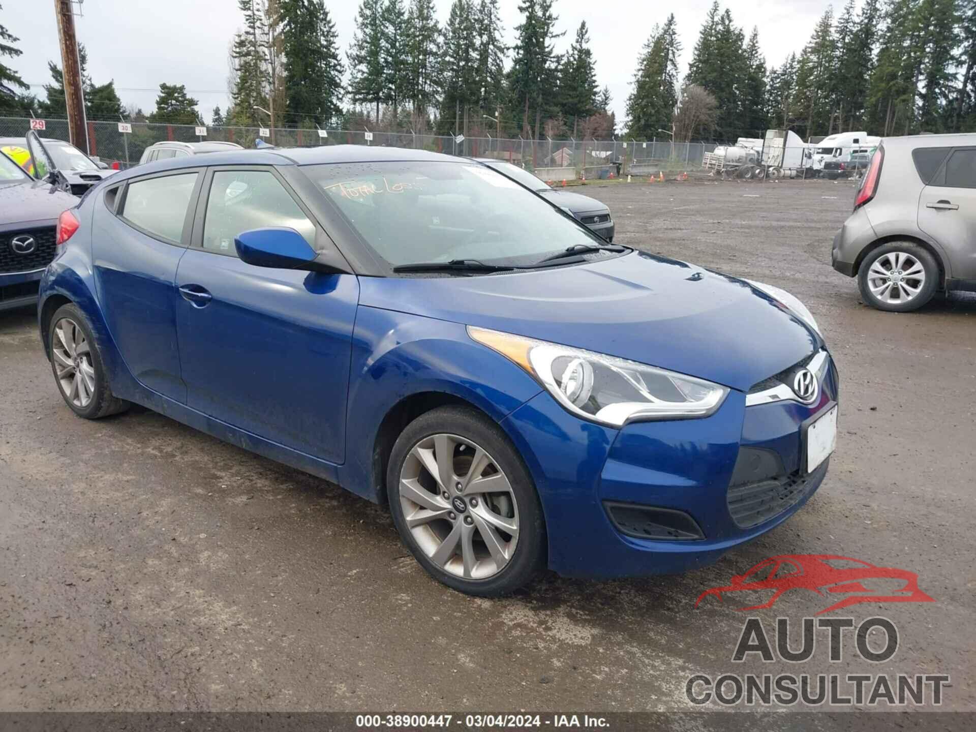 HYUNDAI VELOSTER 2016 - KMHTC6AD5GU281770