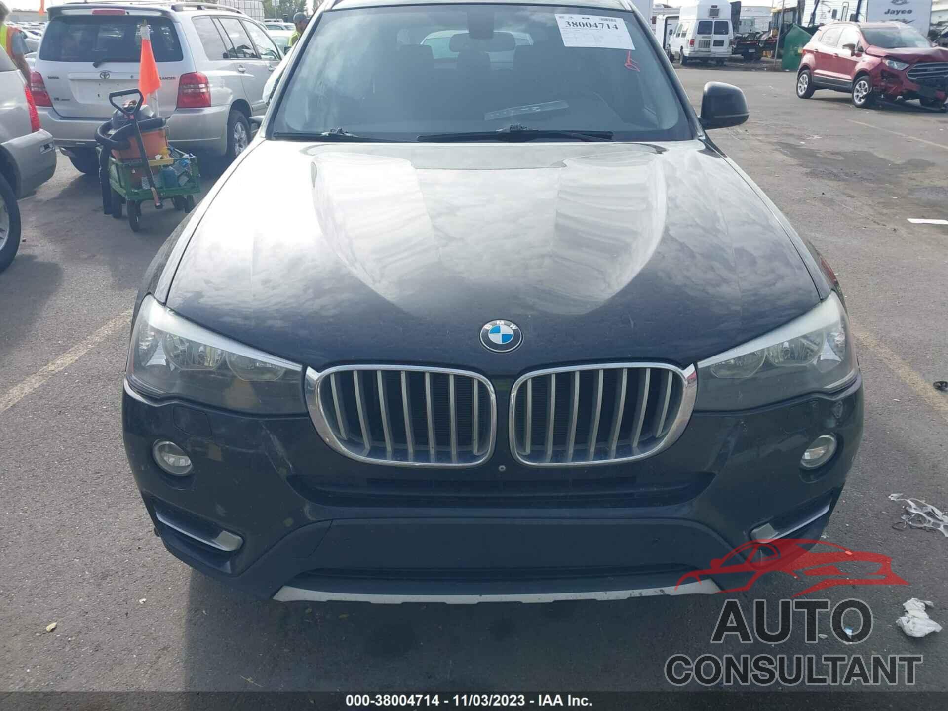 BMW X3 2016 - 5UXWY3C59G0N87125