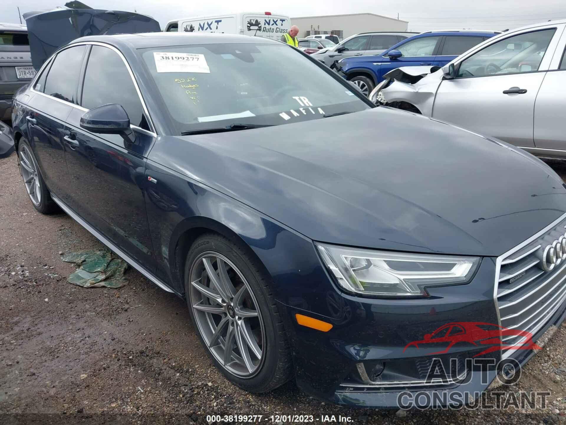 AUDI A4 2017 - WAUFNAF42HN019592