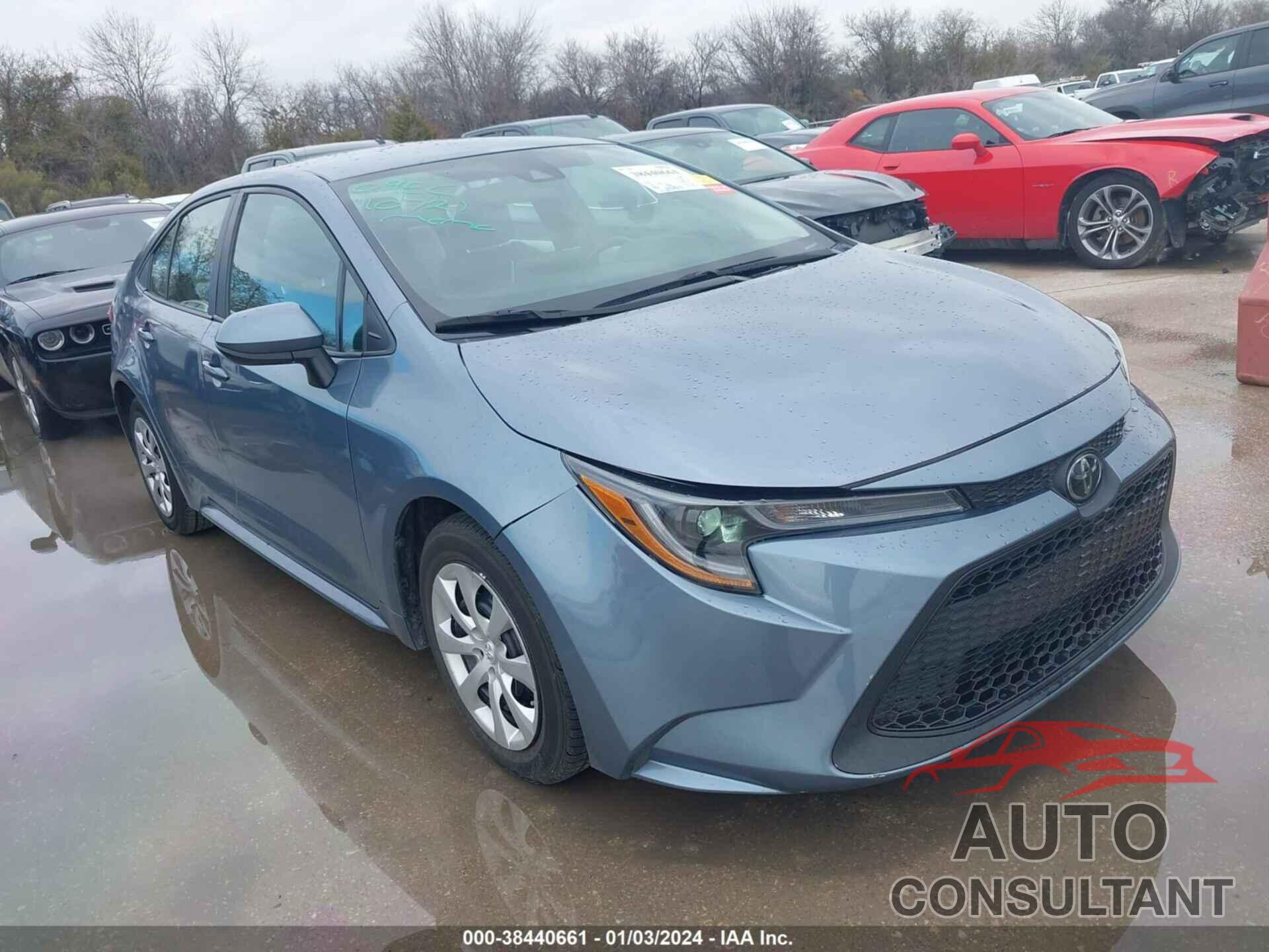TOYOTA COROLLA 2021 - 5YFEPMAE6MP233556