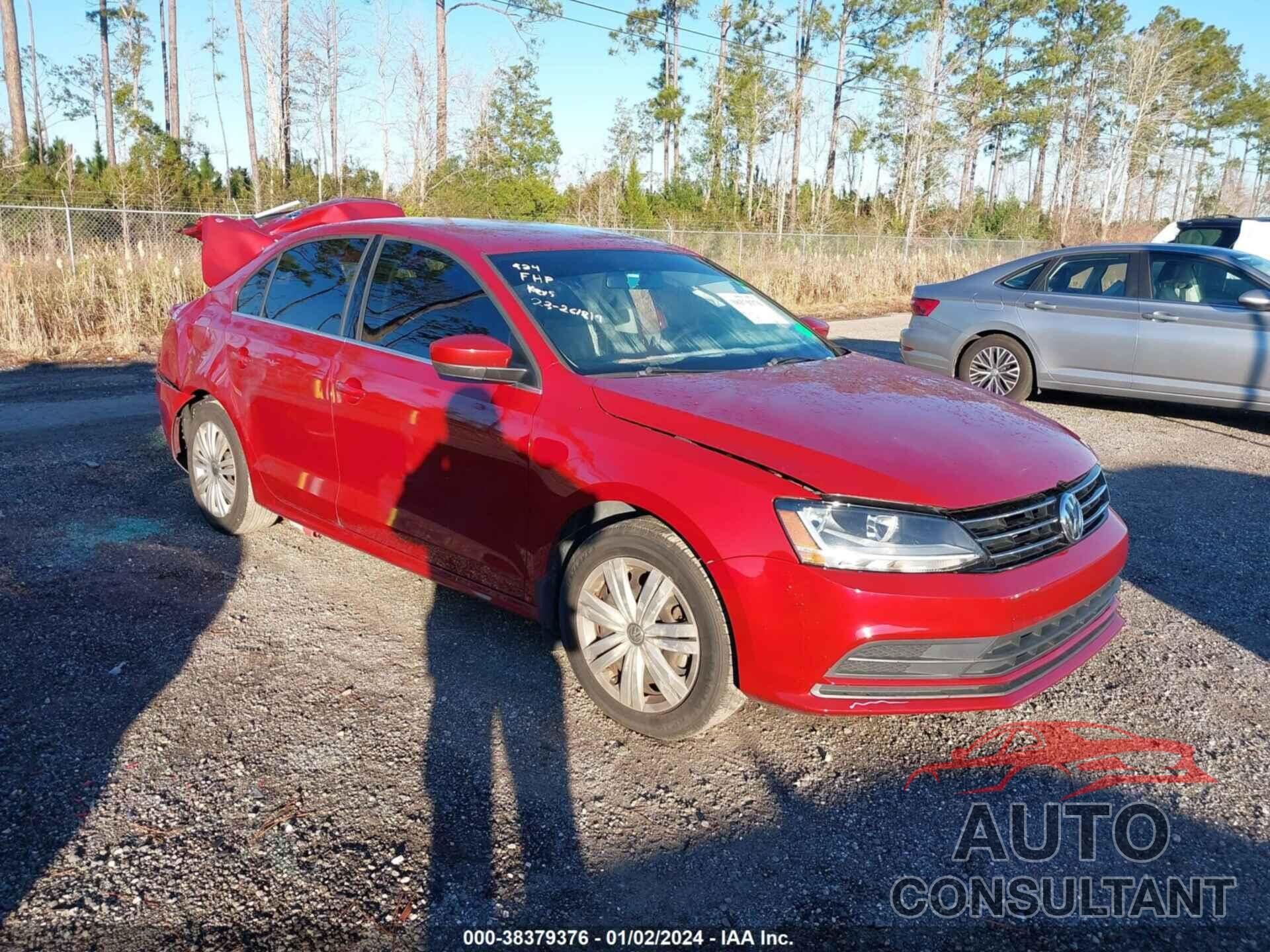 VOLKSWAGEN JETTA 2017 - 3VW2B7AJ4HM314808