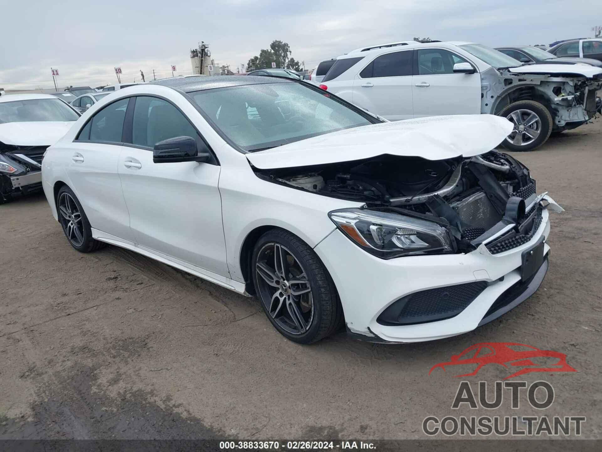 MERCEDES-BENZ CLA 2019 - WDDSJ4EBXKN722384