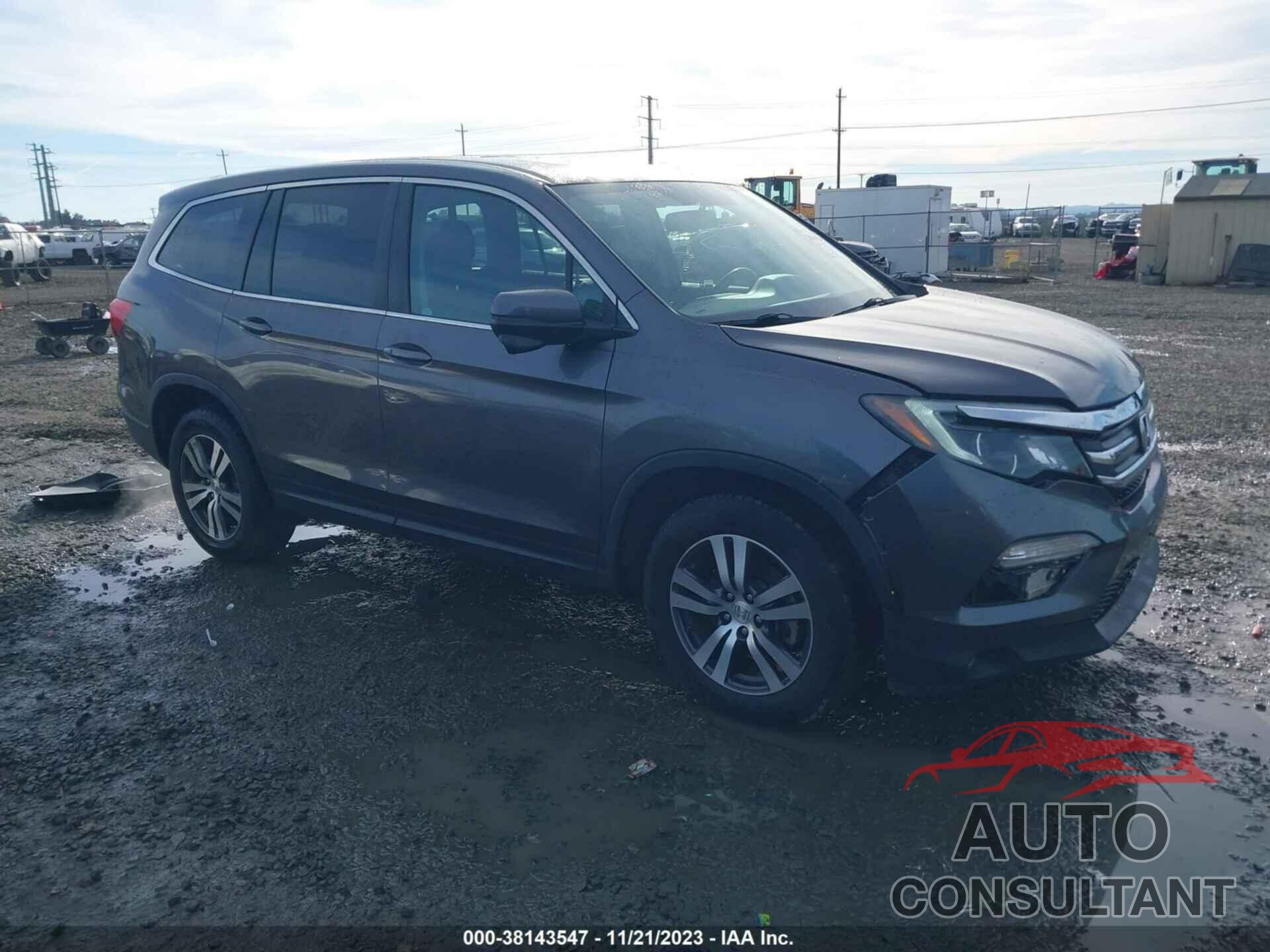 HONDA PILOT 2017 - 5FNYF6H57HB080379