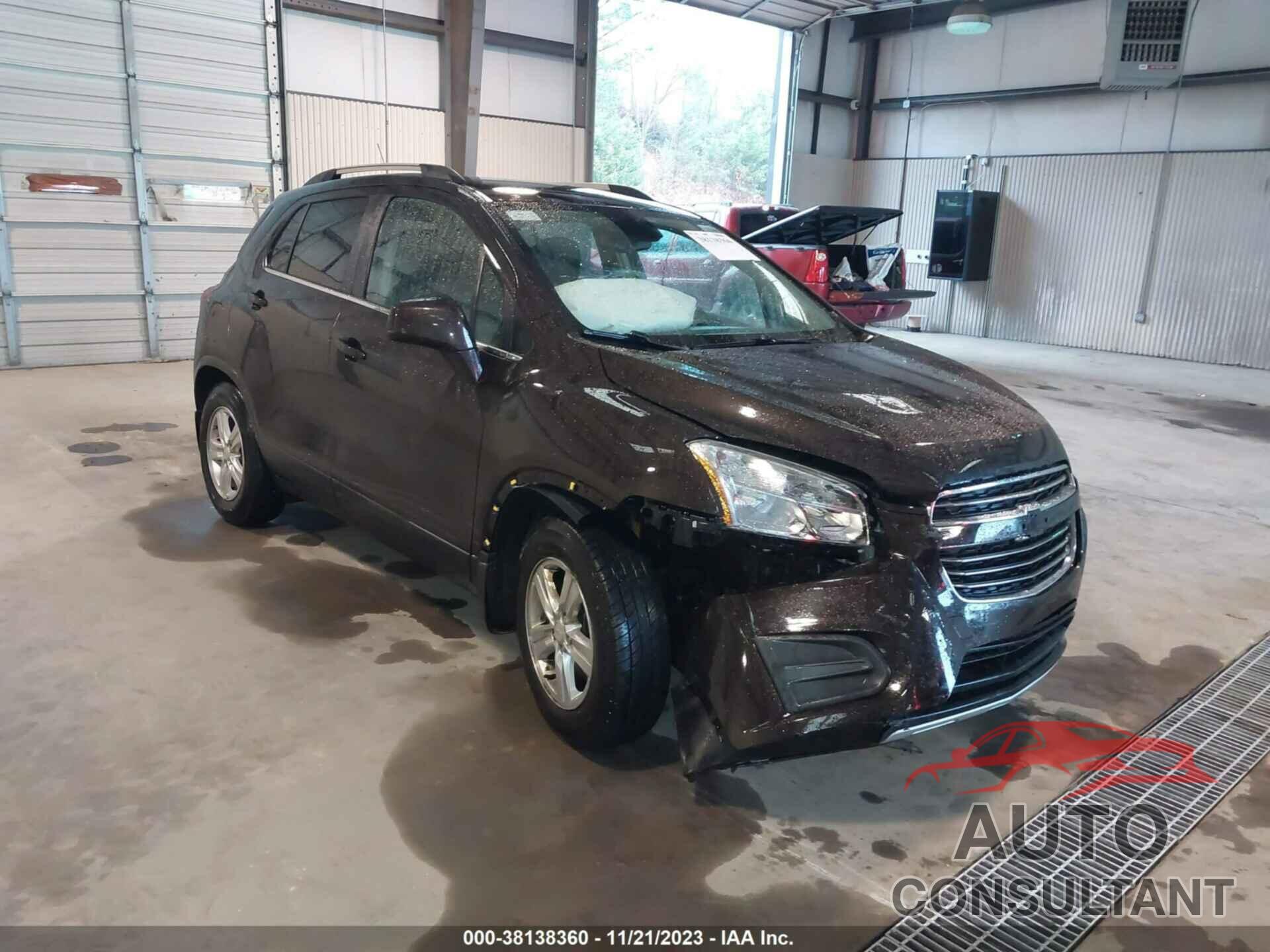 CHEVROLET TRAX 2016 - KL7CJLSB7GB637120