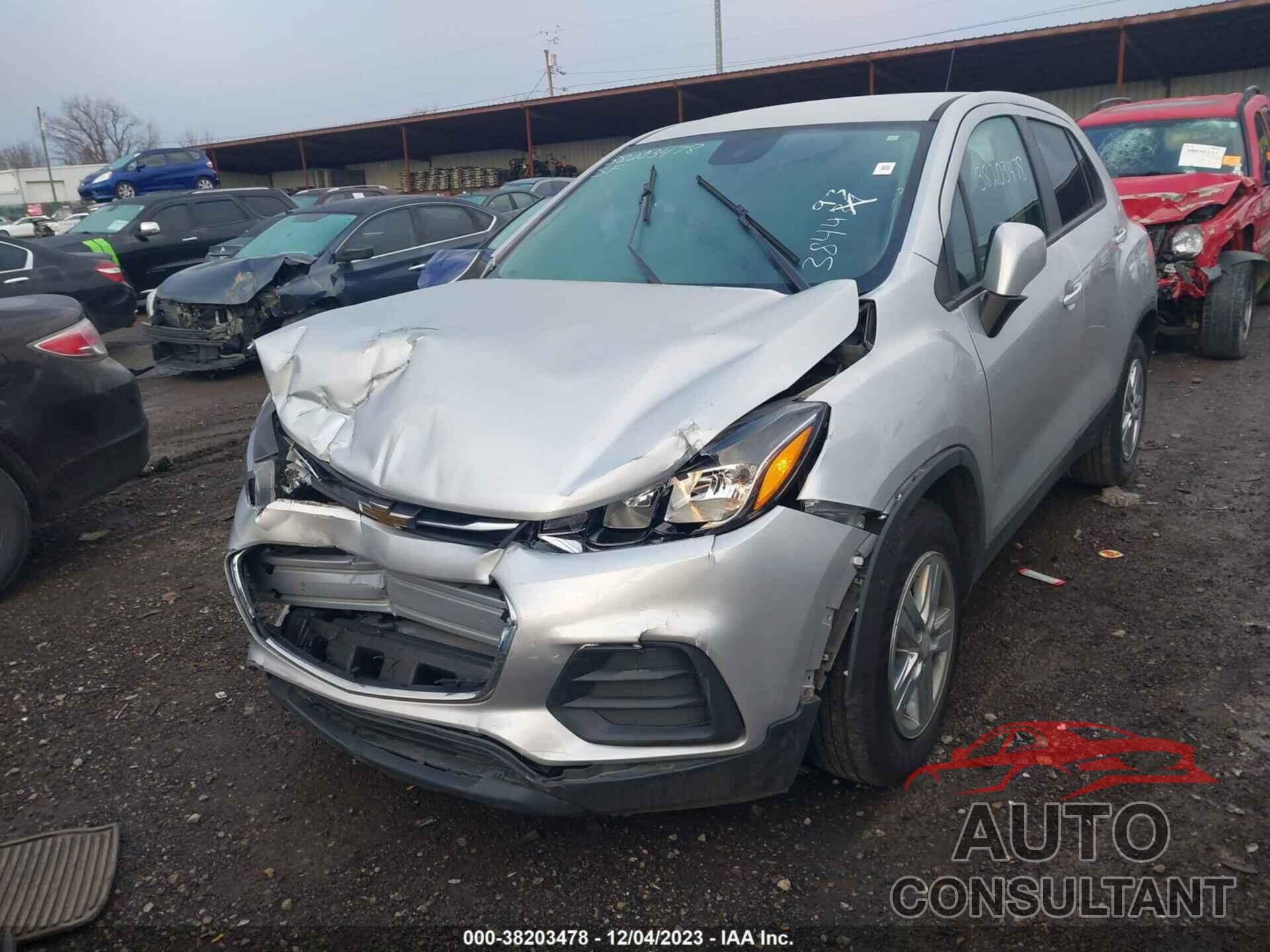 CHEVROLET TRAX 2019 - 3GNCJKSB2KL384493