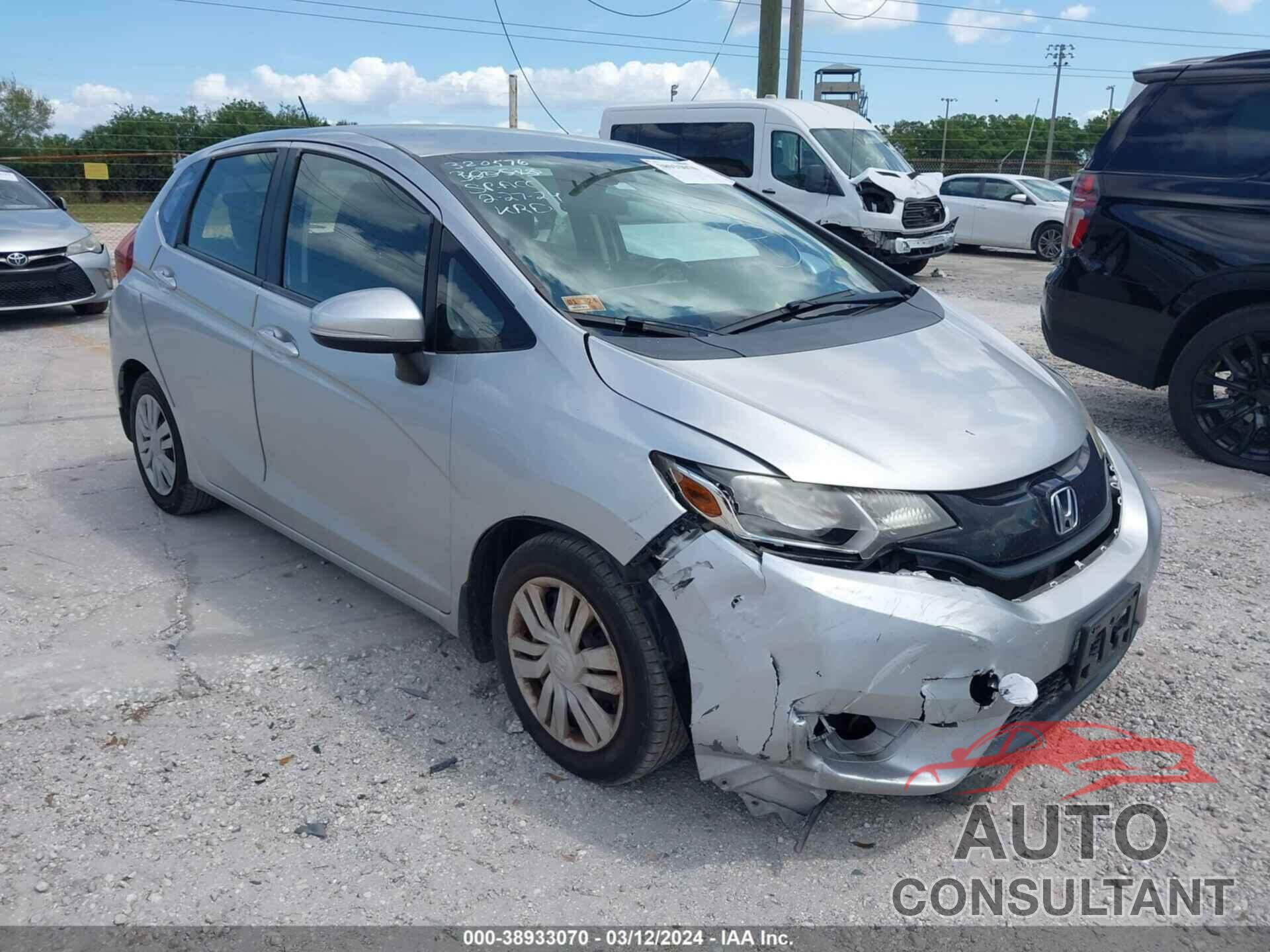 HONDA FIT 2016 - JHMGK5H56GX025992