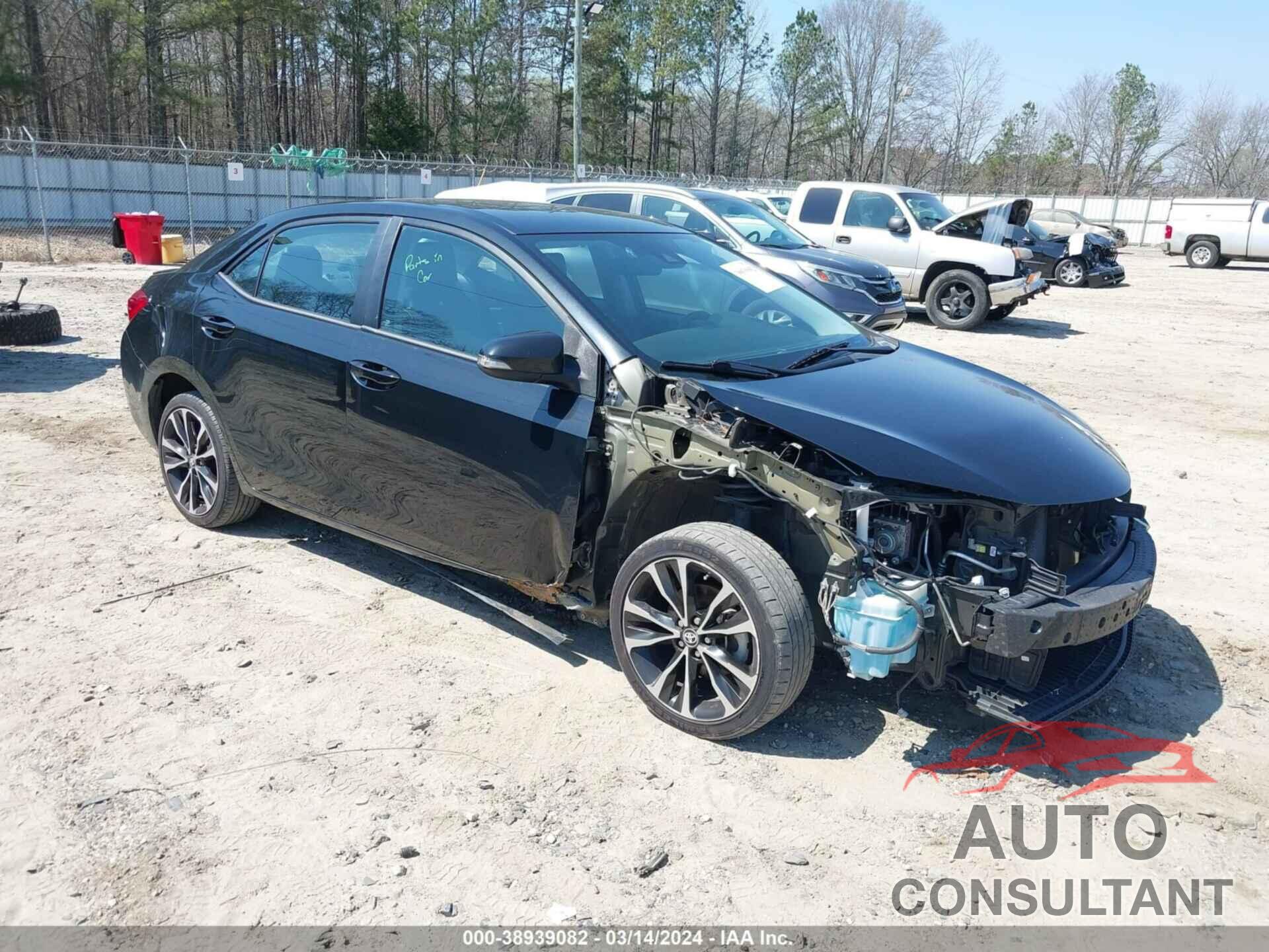 TOYOTA COROLLA 2017 - 2T1BURHE2HC827291