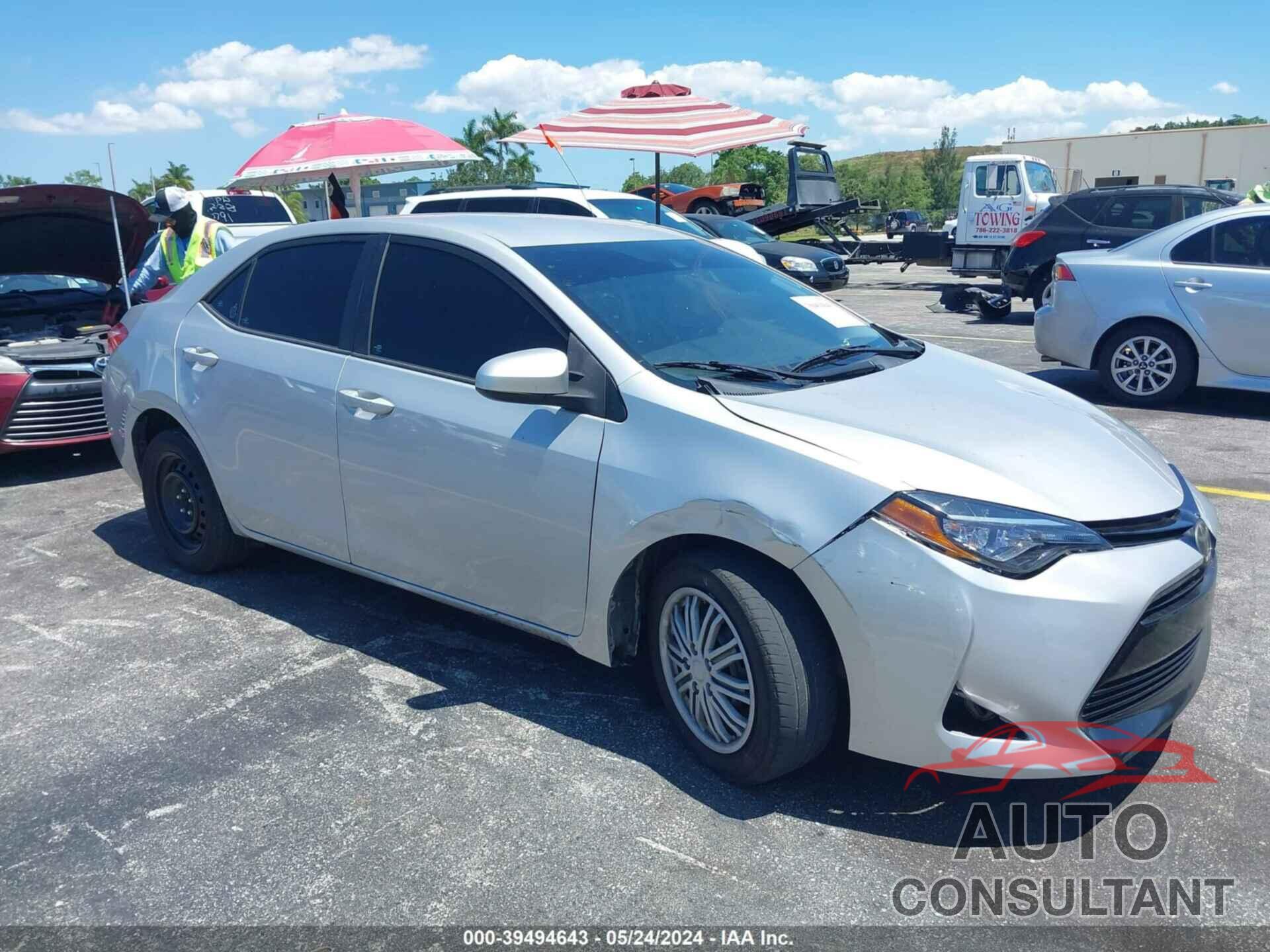 TOYOTA COROLLA 2017 - 5YFBURHE5HP586391