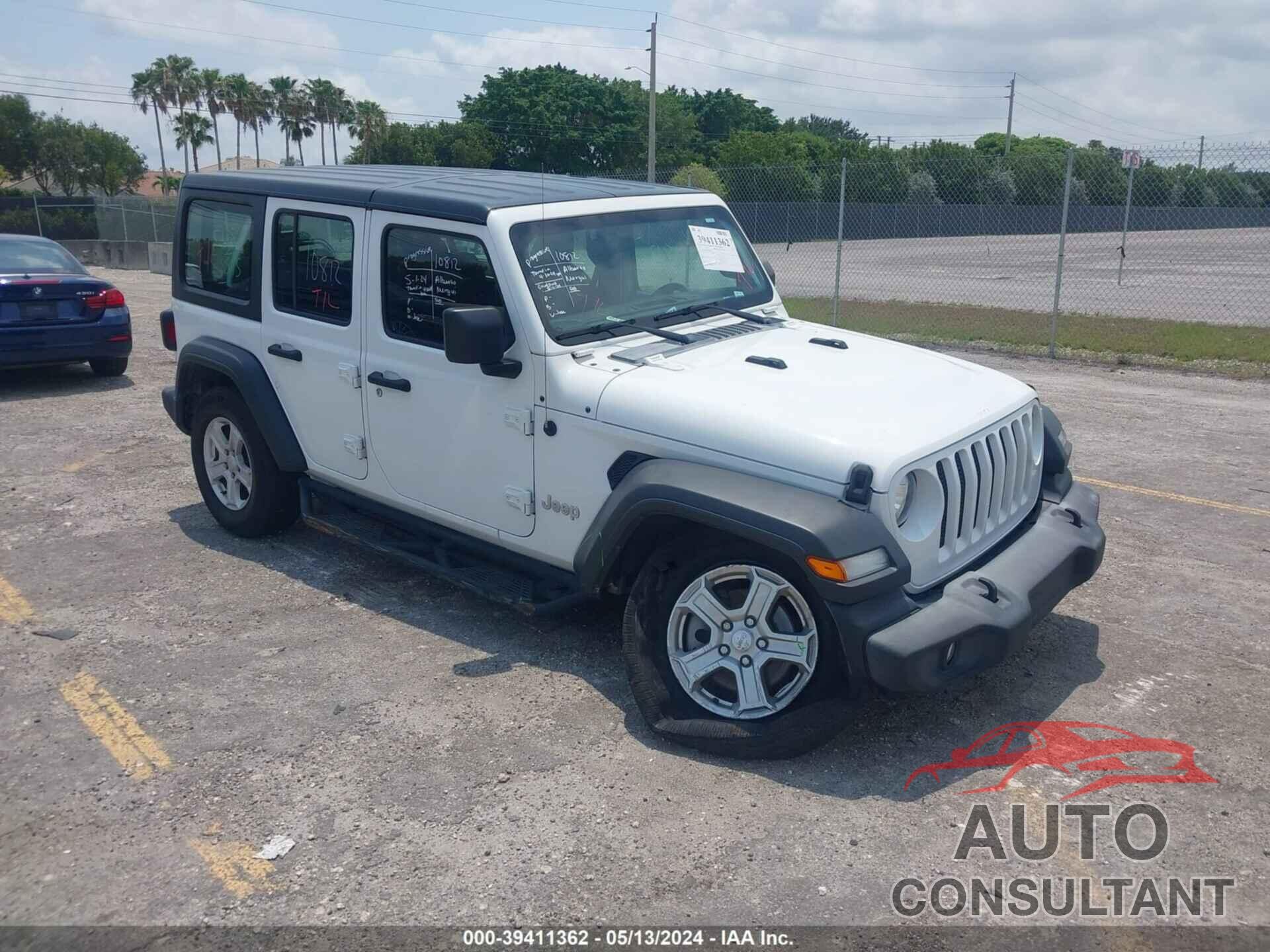 JEEP WRANGLER UNLIMITED 2018 - 1C4HJXDN2JW315458