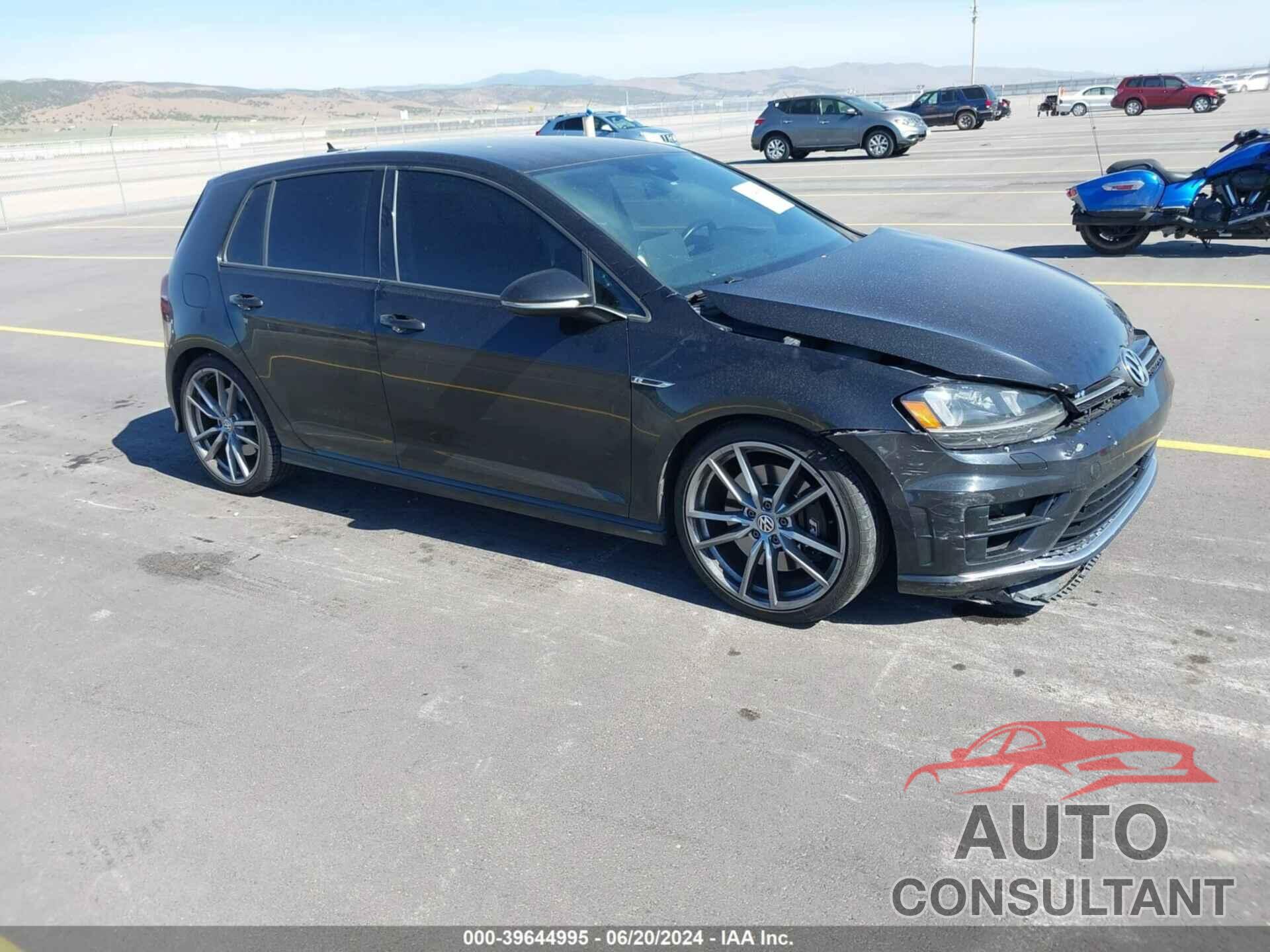 VOLKSWAGEN GOLF R 2017 - WVWVF7AU6HW049727