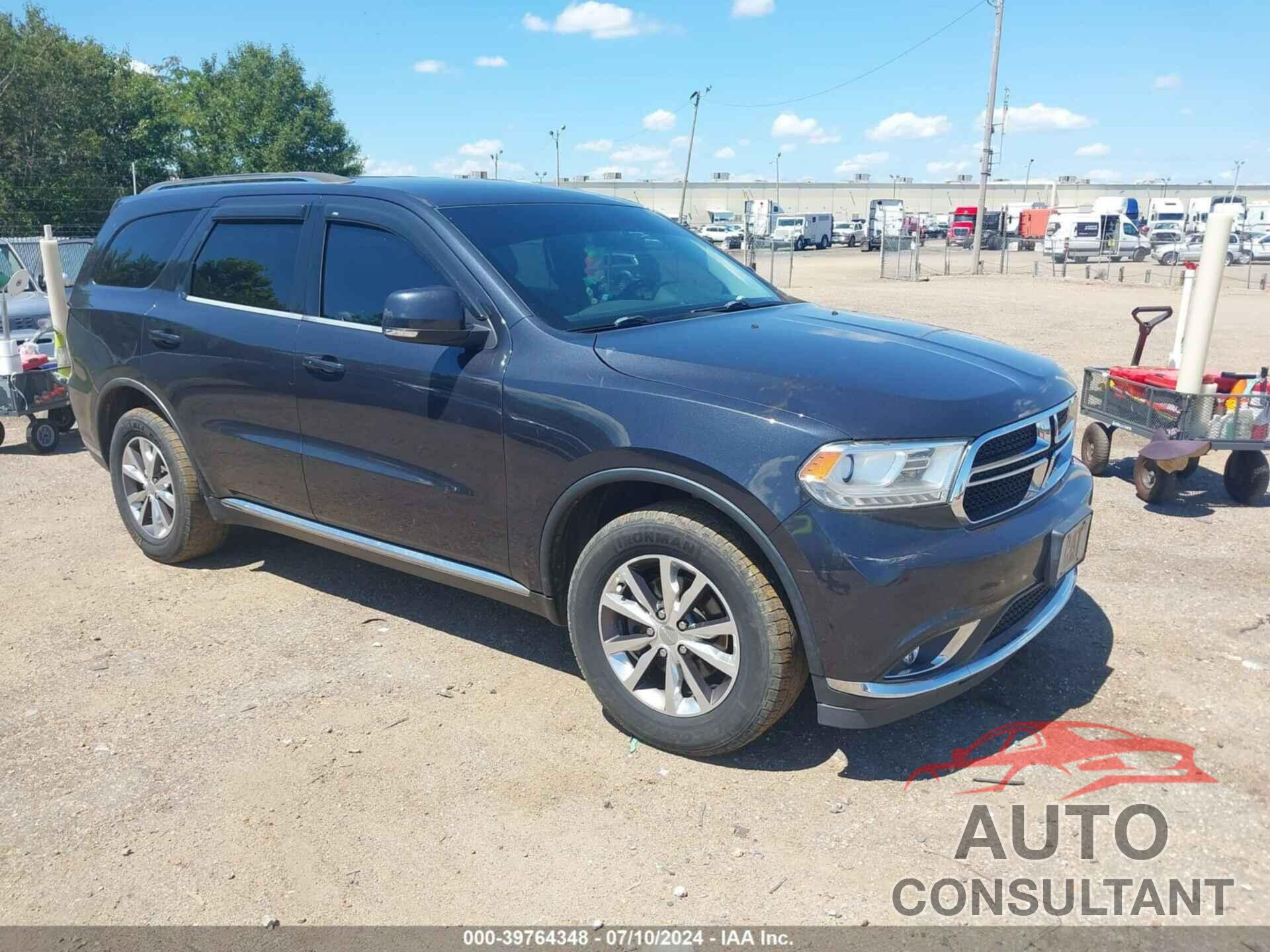 DODGE DURANGO 2016 - 1C4RDJDG1GC397865