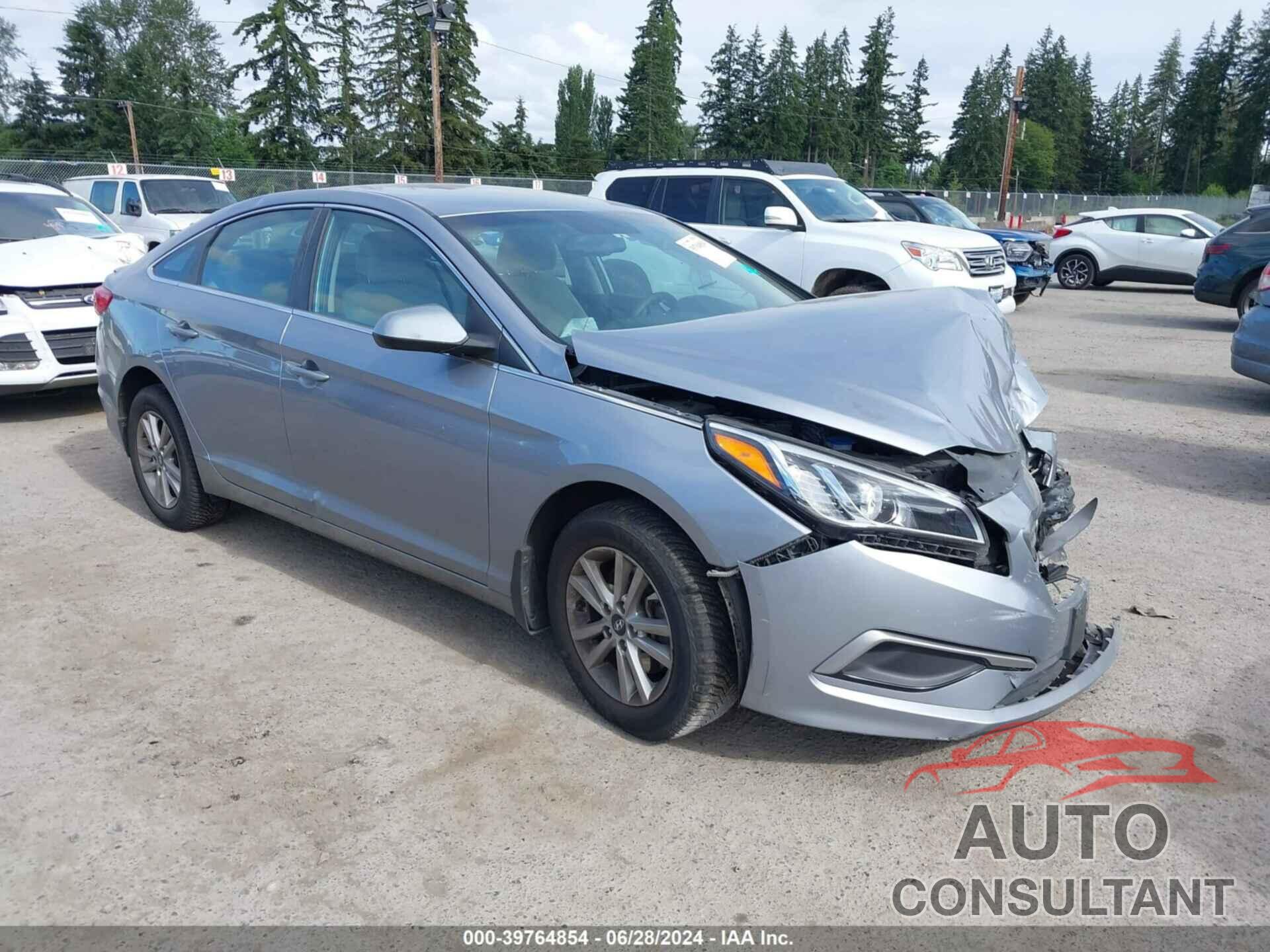 HYUNDAI SONATA 2017 - 5NPE24AF6HH541739