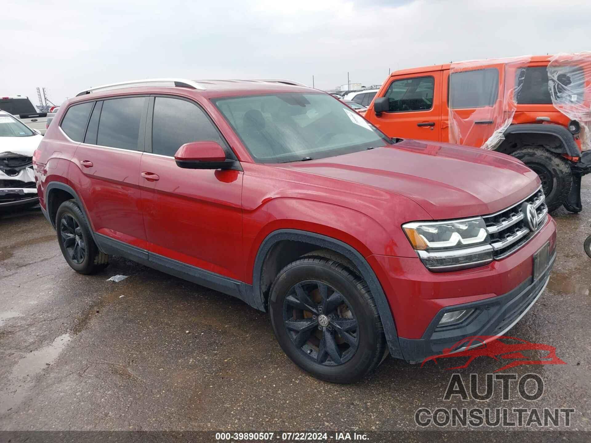 VOLKSWAGEN ATLAS 2018 - 1V2CR2CA2JC512859