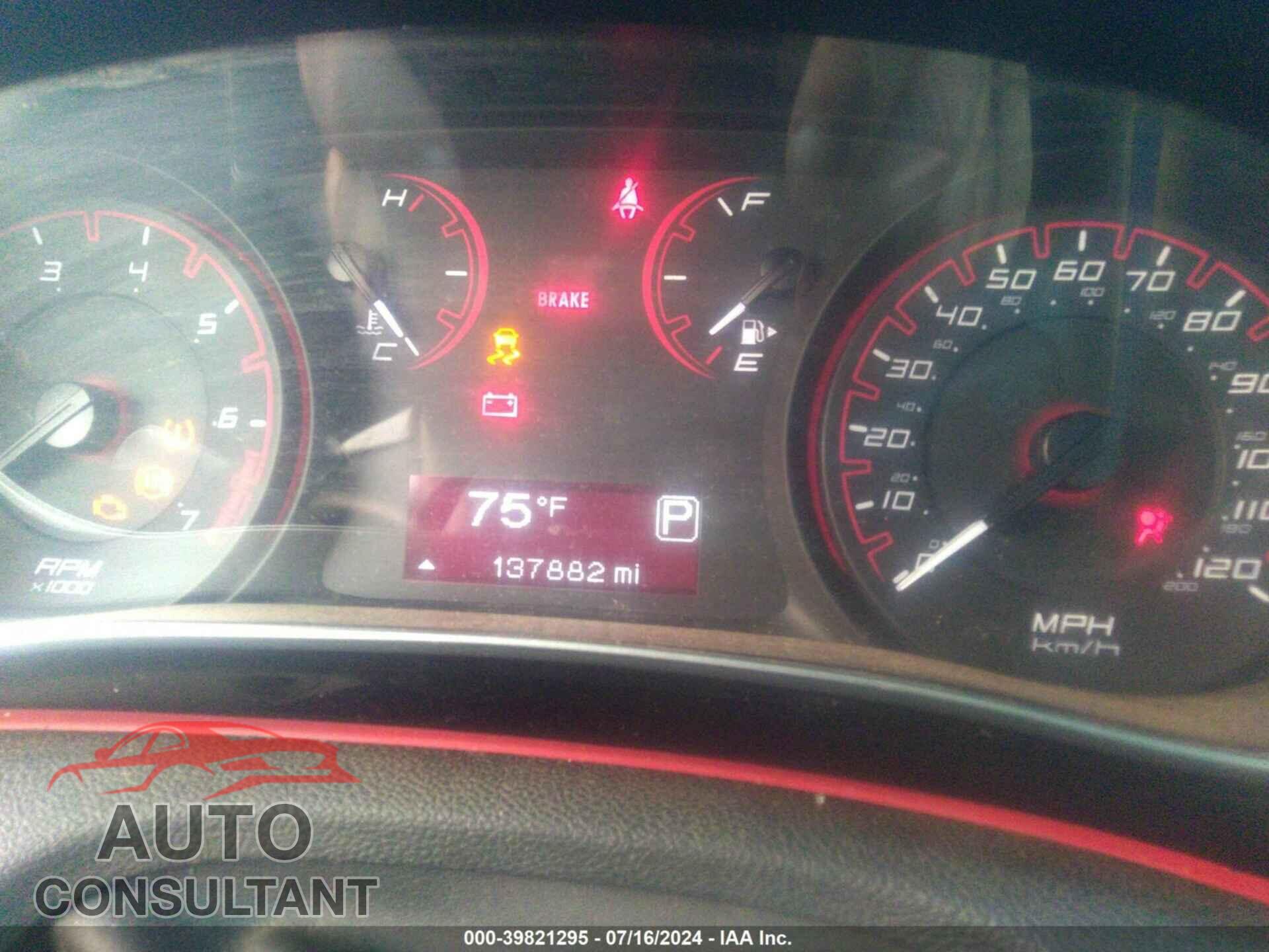 DODGE DART 2016 - 1C3CDFFA6GD819381