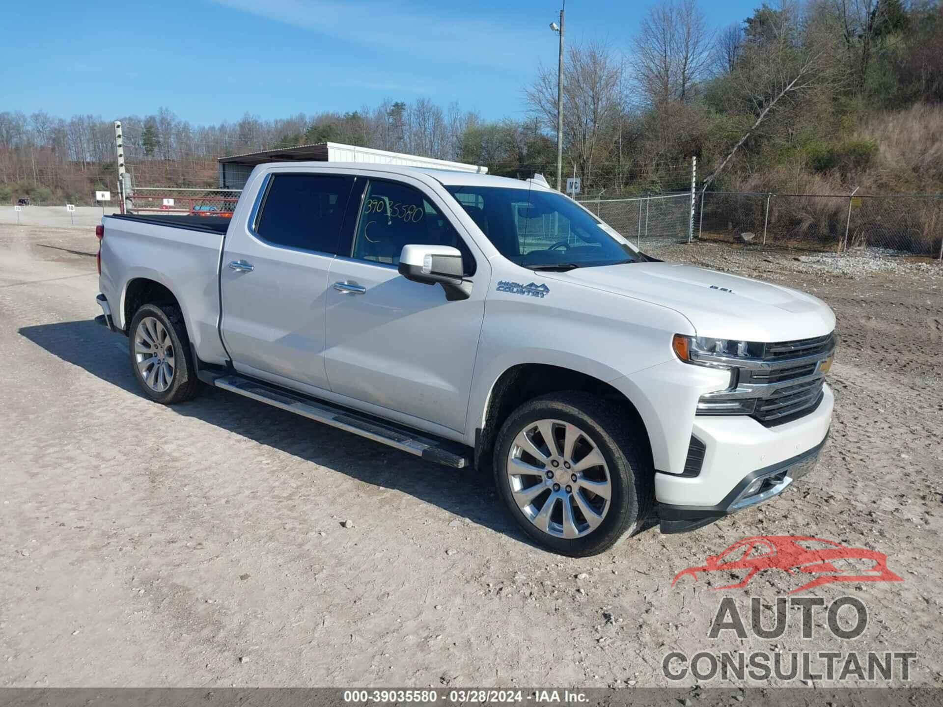 CHEVROLET SILVERADO 2020 - 1GCUYHEL8LZ290354