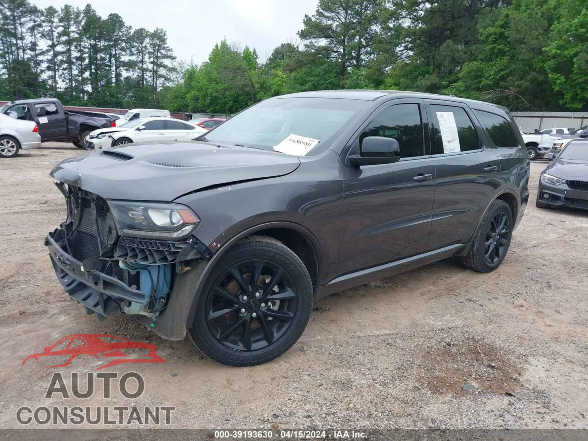 DODGE DURANGO 2019 - 1C4RDHAG3KC803215