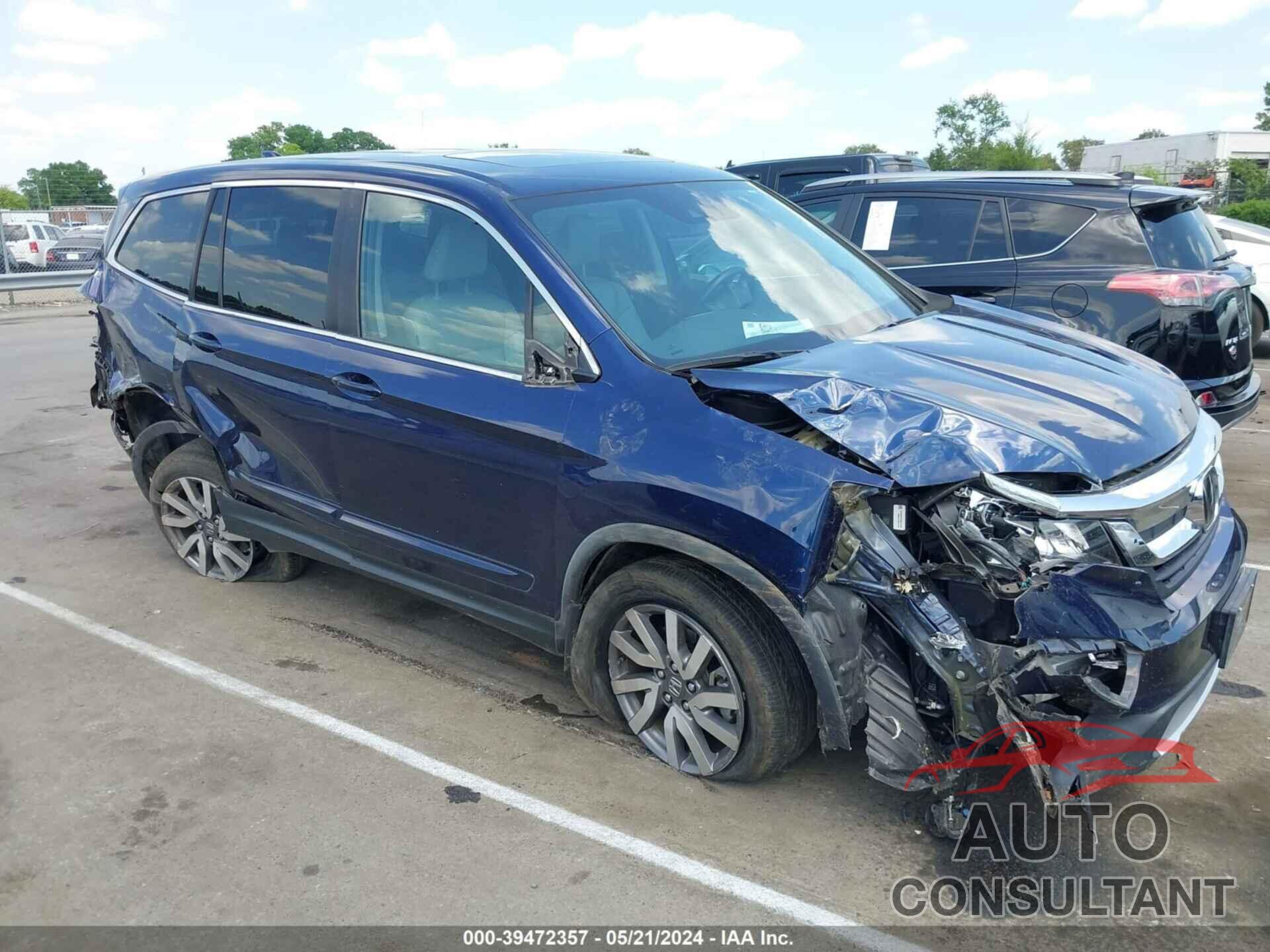 HONDA PILOT 2019 - 5FNYF5H54KB003146