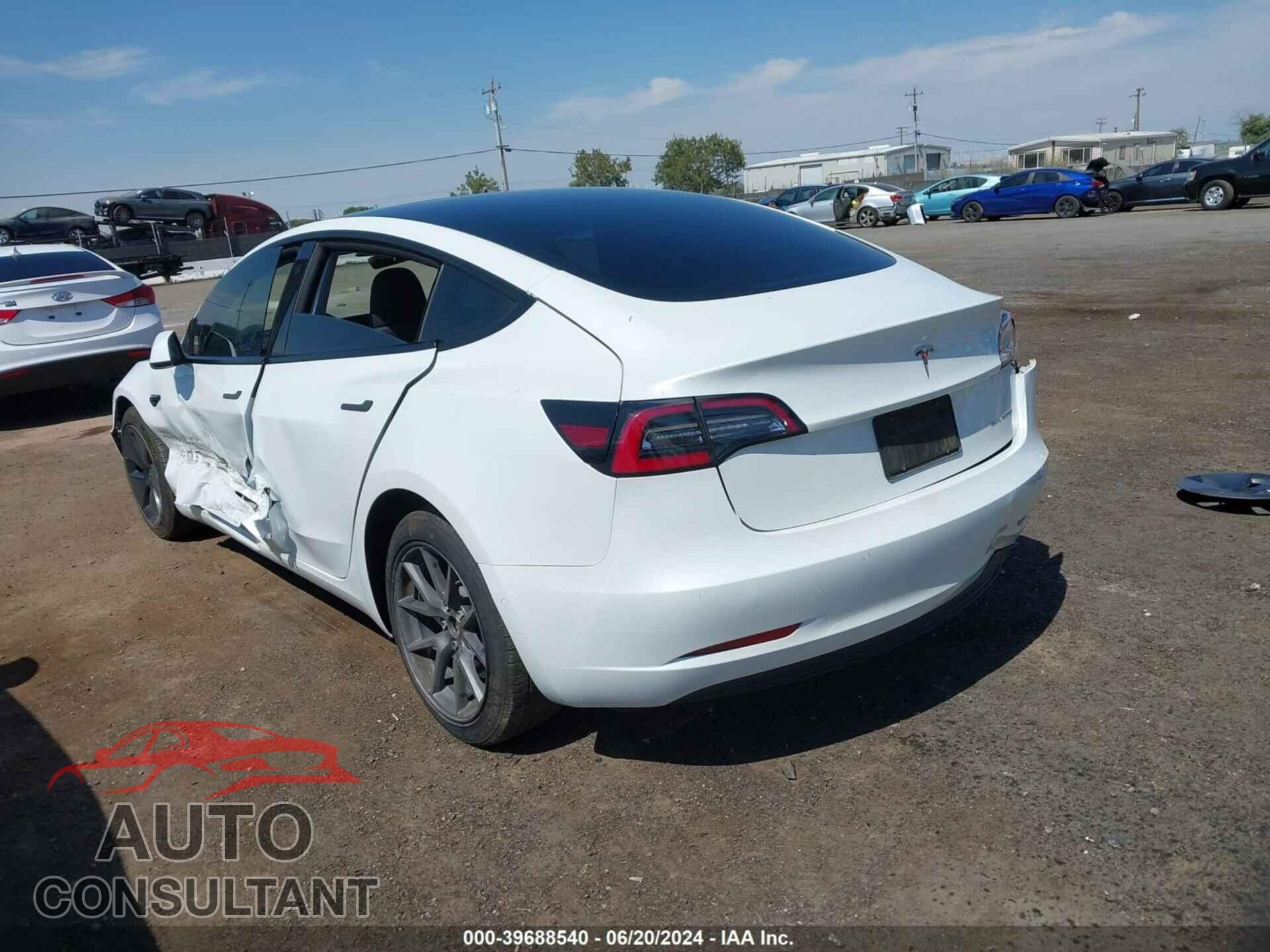 TESLA MODEL 3 2022 - 5YJ3E1EB3NF345949