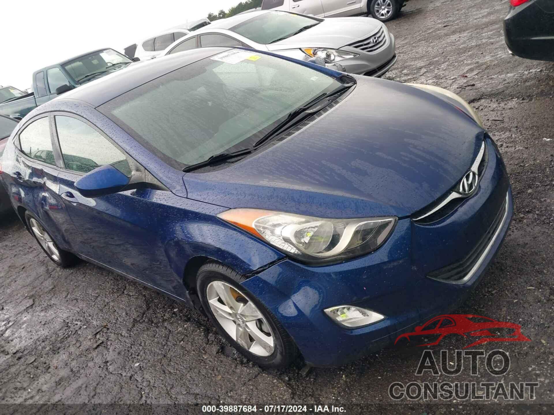 HYUNDAI ELANTRA 2013 - KMHDH4AEXDU535908