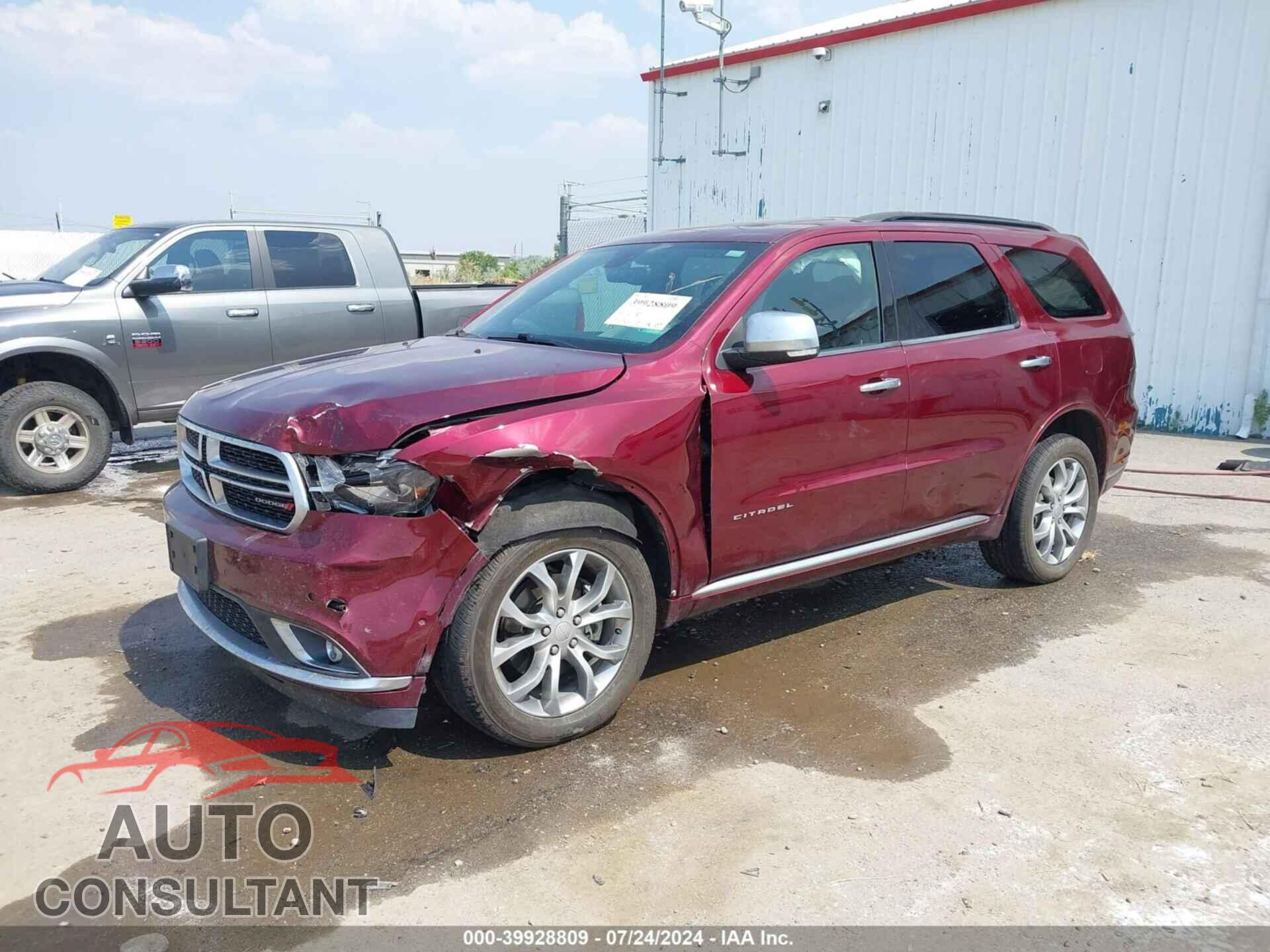 DODGE DURANGO 2018 - 1C4RDJEG2JC497981