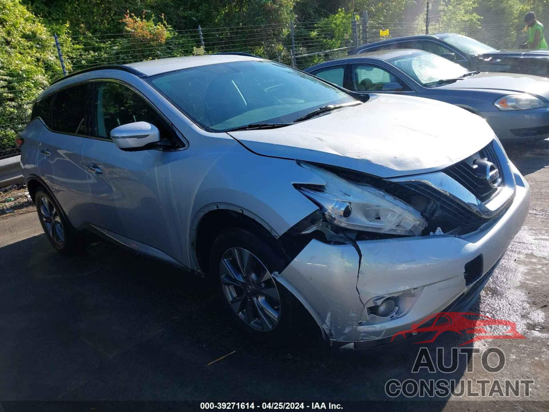 NISSAN MURANO 2016 - 5N1AZ2MH8GN135337