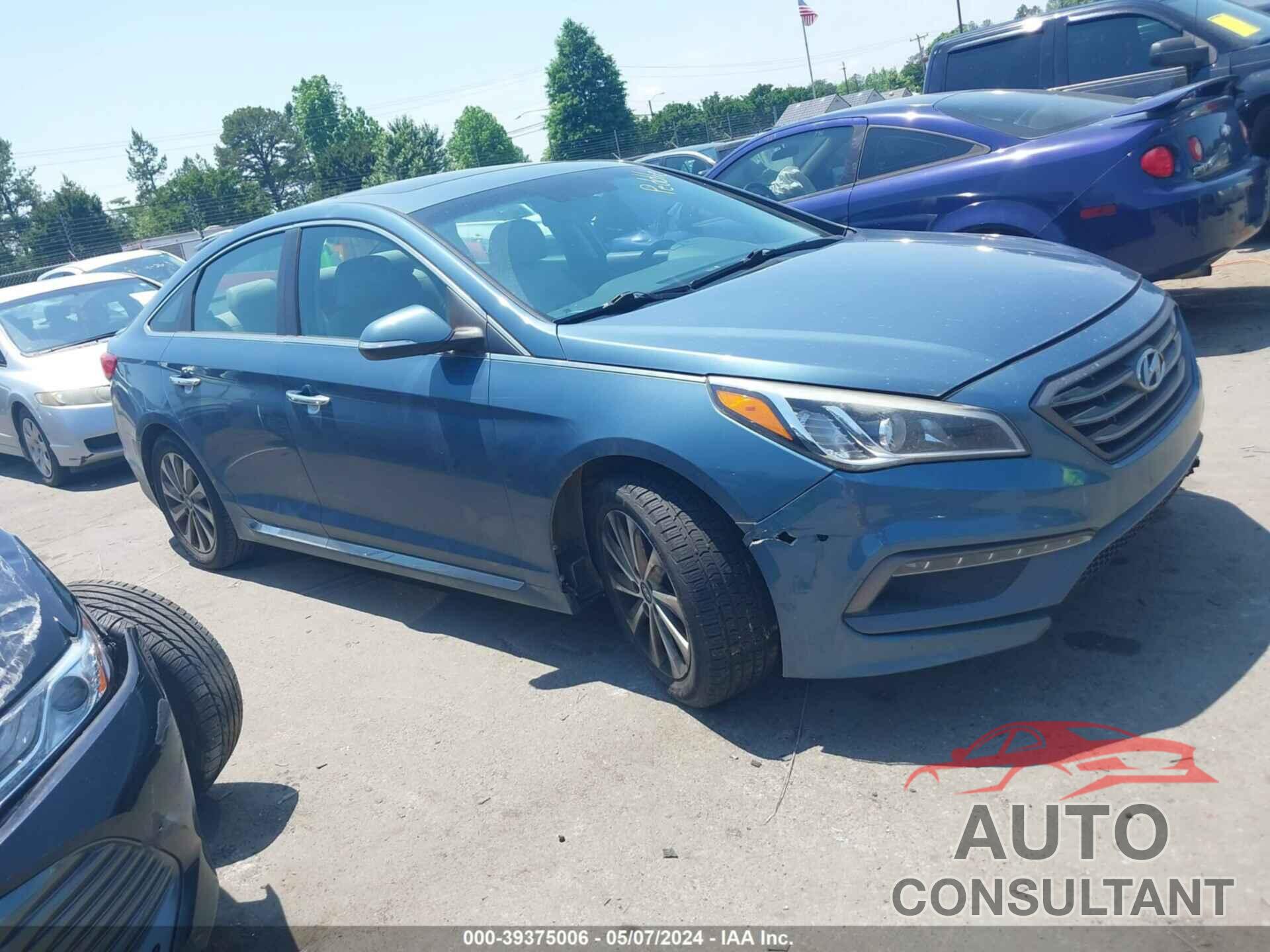 HYUNDAI SONATA 2017 - 5NPE34AF0HH498111