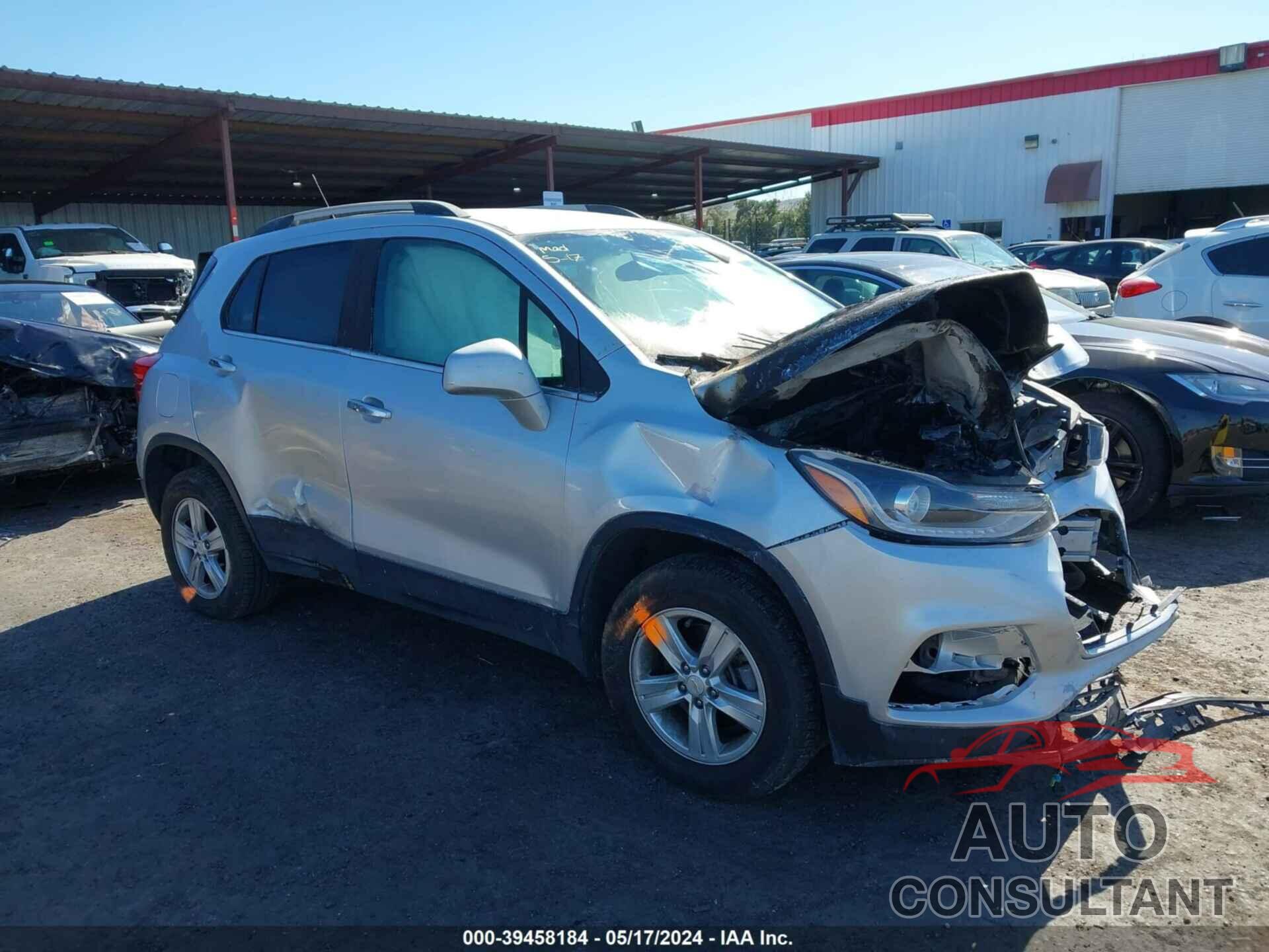 CHEVROLET TRAX 2018 - KL7CJPSB3JB673840