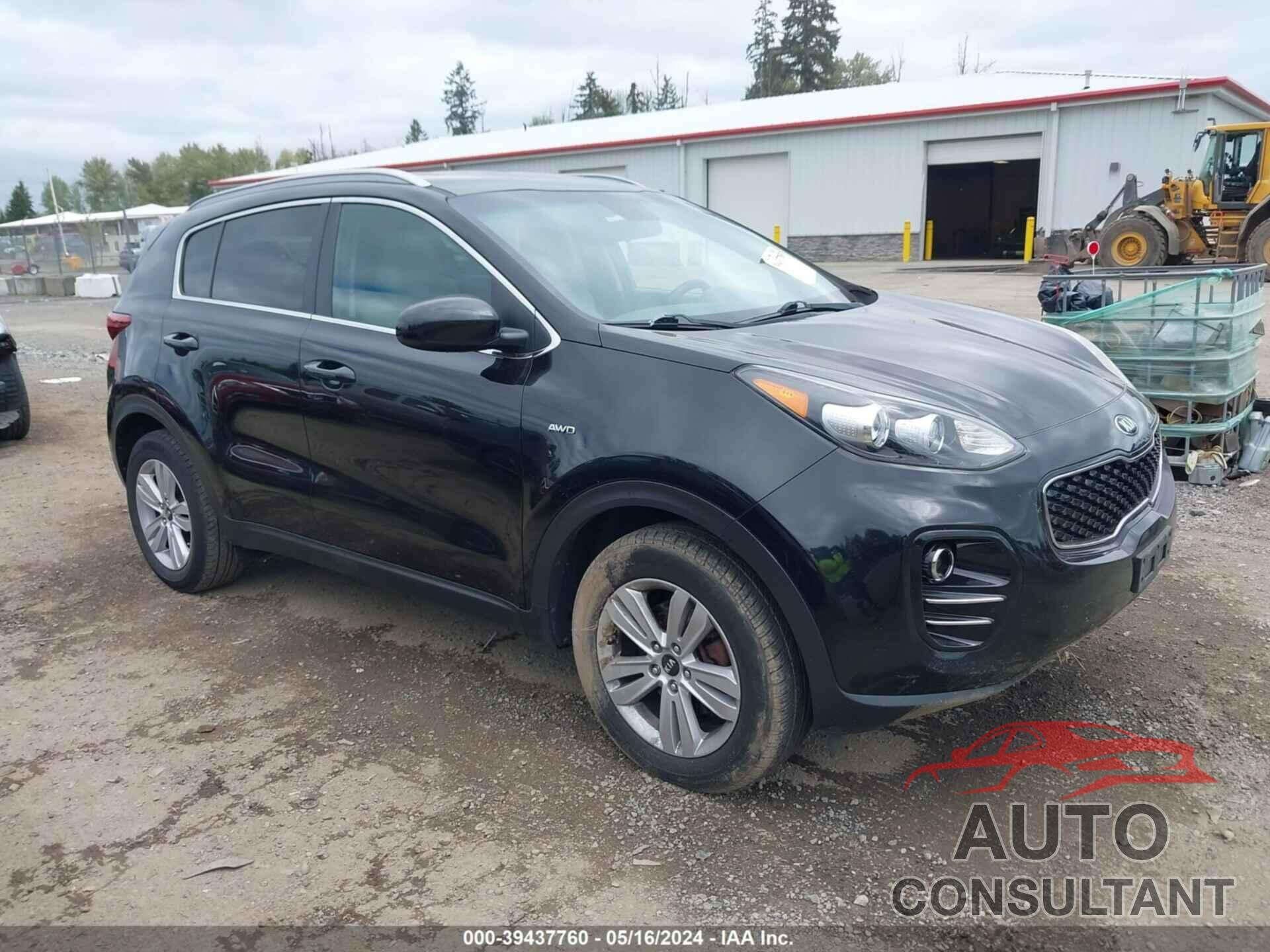 KIA SPORTAGE 2017 - KNDPMCAC2H7099176