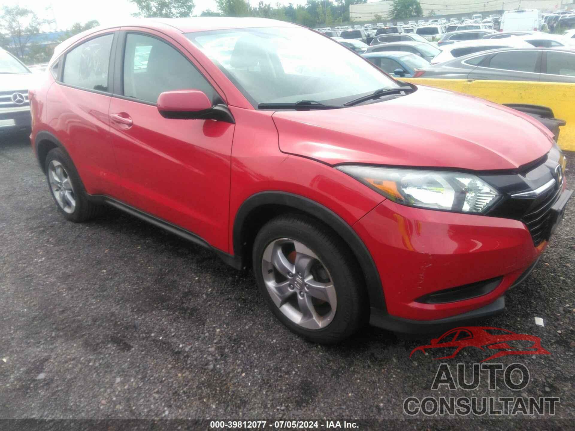 HONDA HR-V 2017 - 3CZRU6H31HG706022