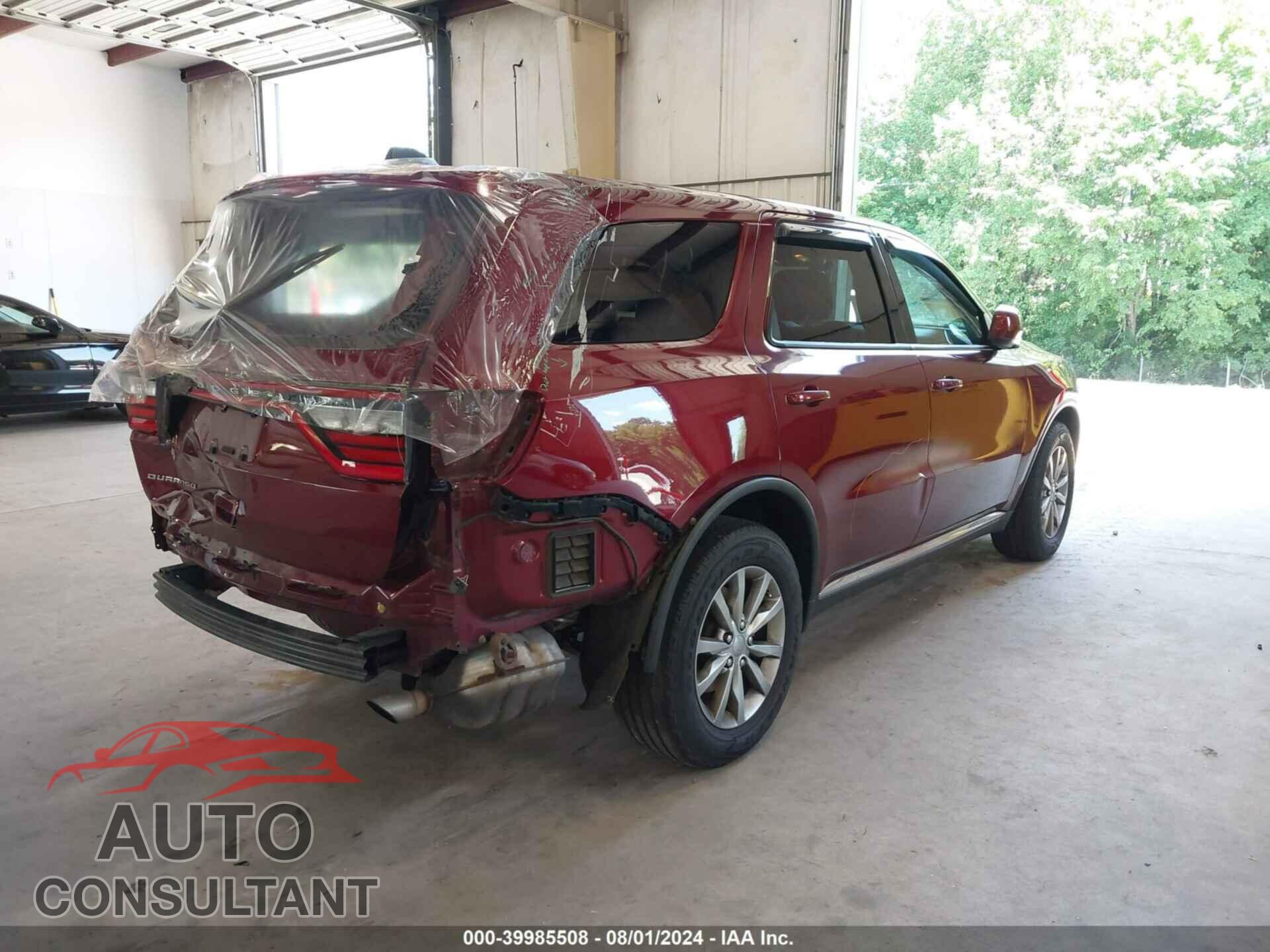 DODGE DURANGO 2017 - 1C4RDHAG5HC610900