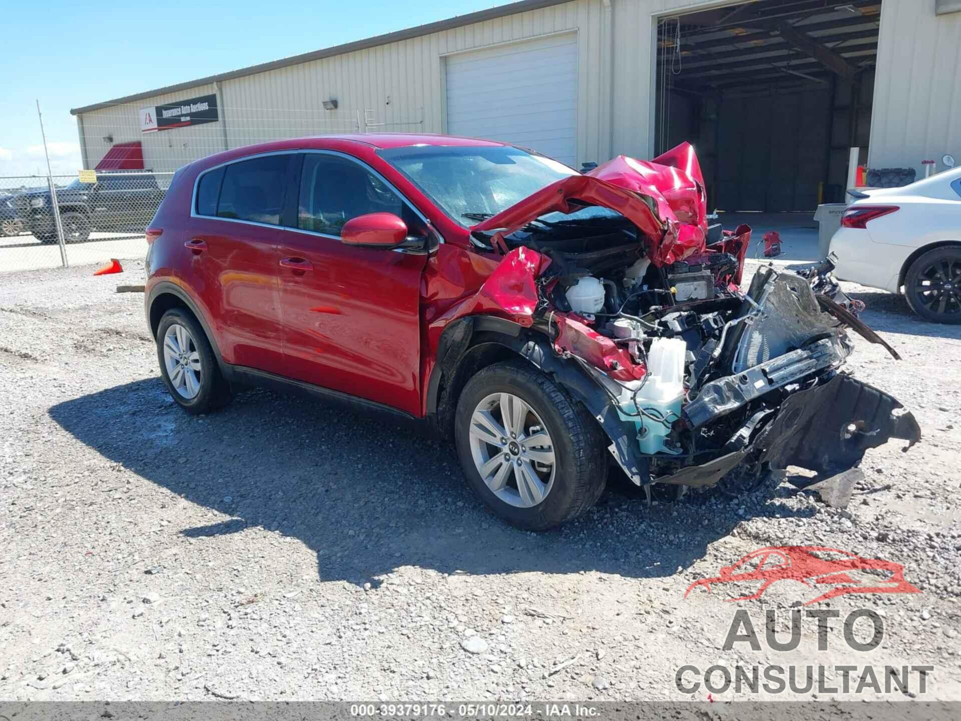 KIA SPORTAGE 2019 - KNDPM3AC4K7562569